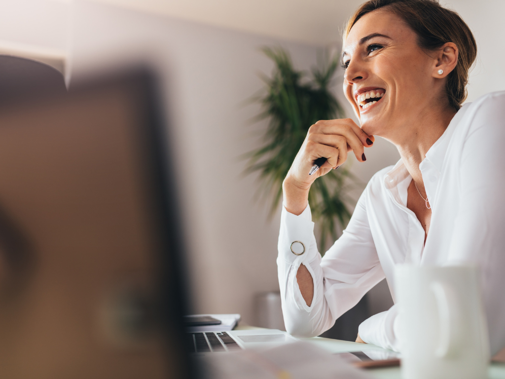 Midlife Professional Woman investing in her appearance with Aesthetics.