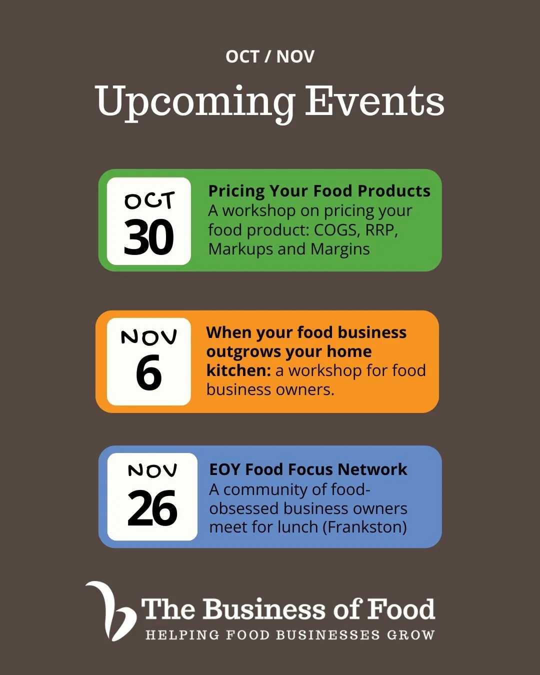 Join for connections, networking, and the last of 2025 Workshops!