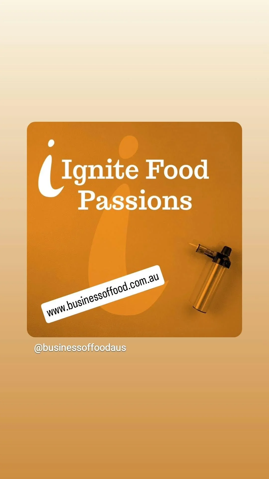 Last chance! This Thursday (29th) evening is the last information session scheduled on the Ignite program! Are you joining us? Program applications close next week and launches on 17th February. #ignitefoodpassions #foodbusiness