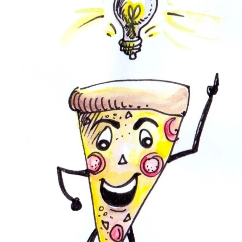 Here's a bit of food fun! We were privileged to have a talented artist at one of our first Business of Food Expo events who came up with these foodie characters depicting some of the most important points of running a food business. So I've arranged 