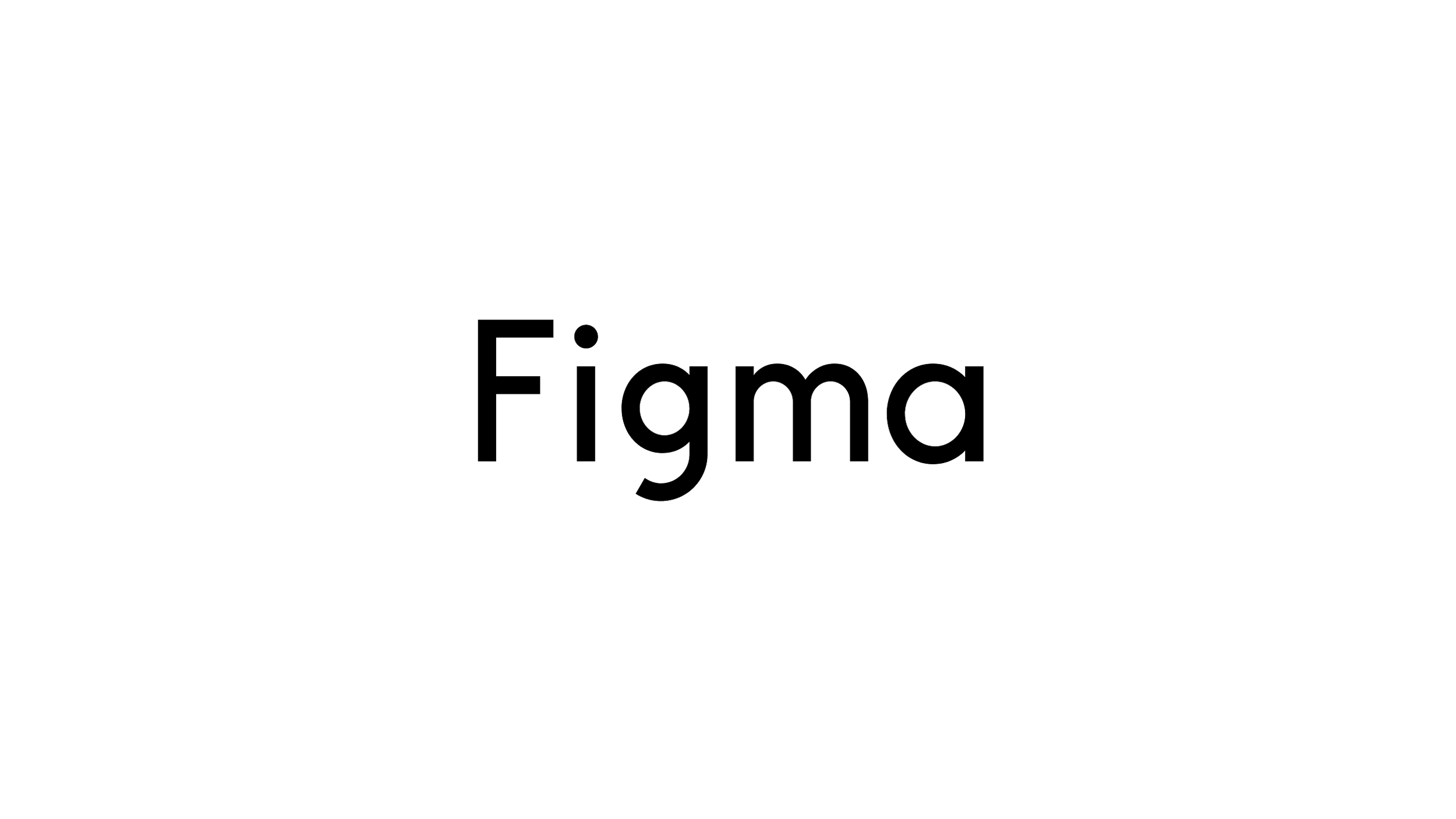 Figma logo in black.