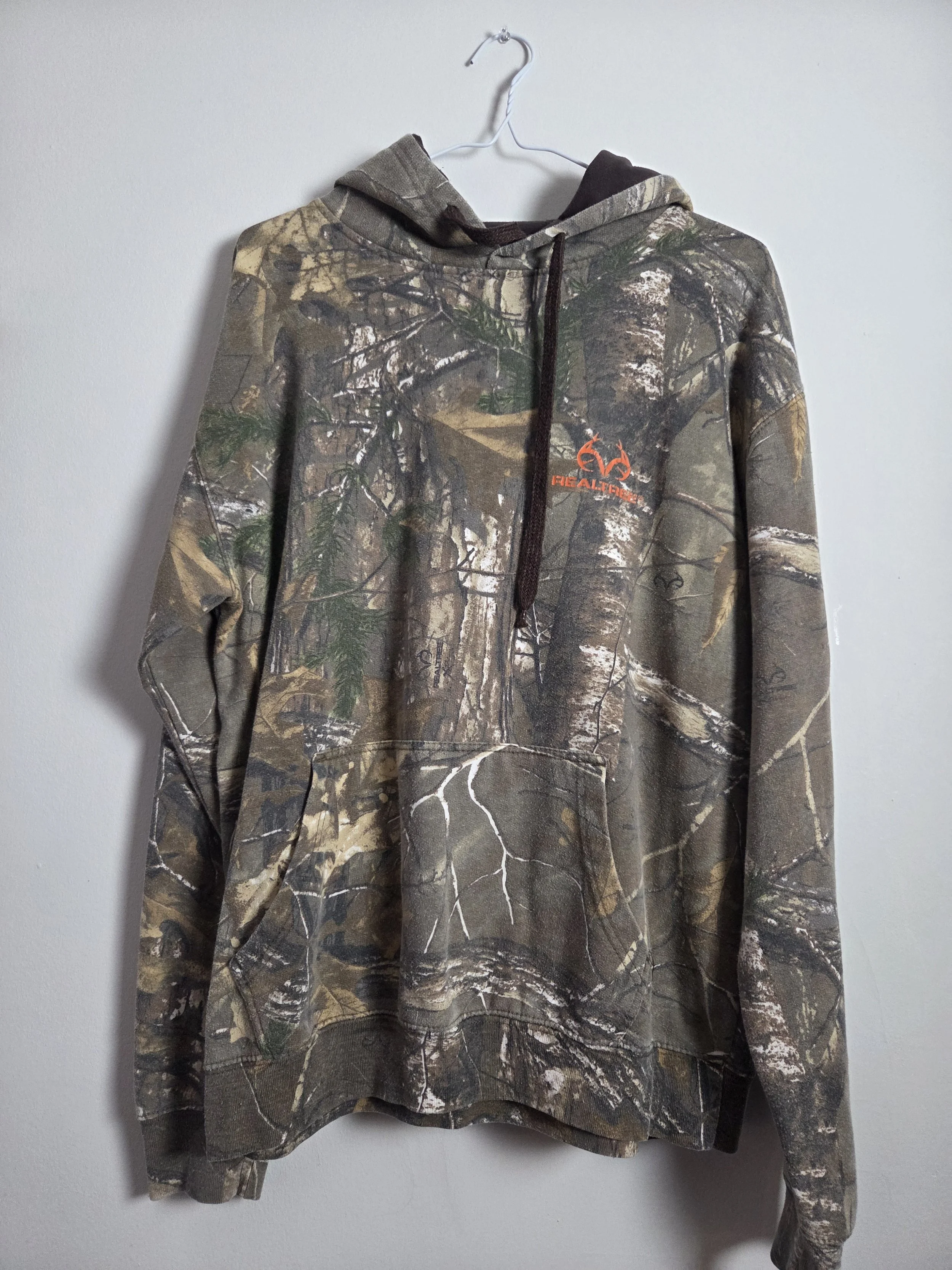 realtree  camo hoodie - M