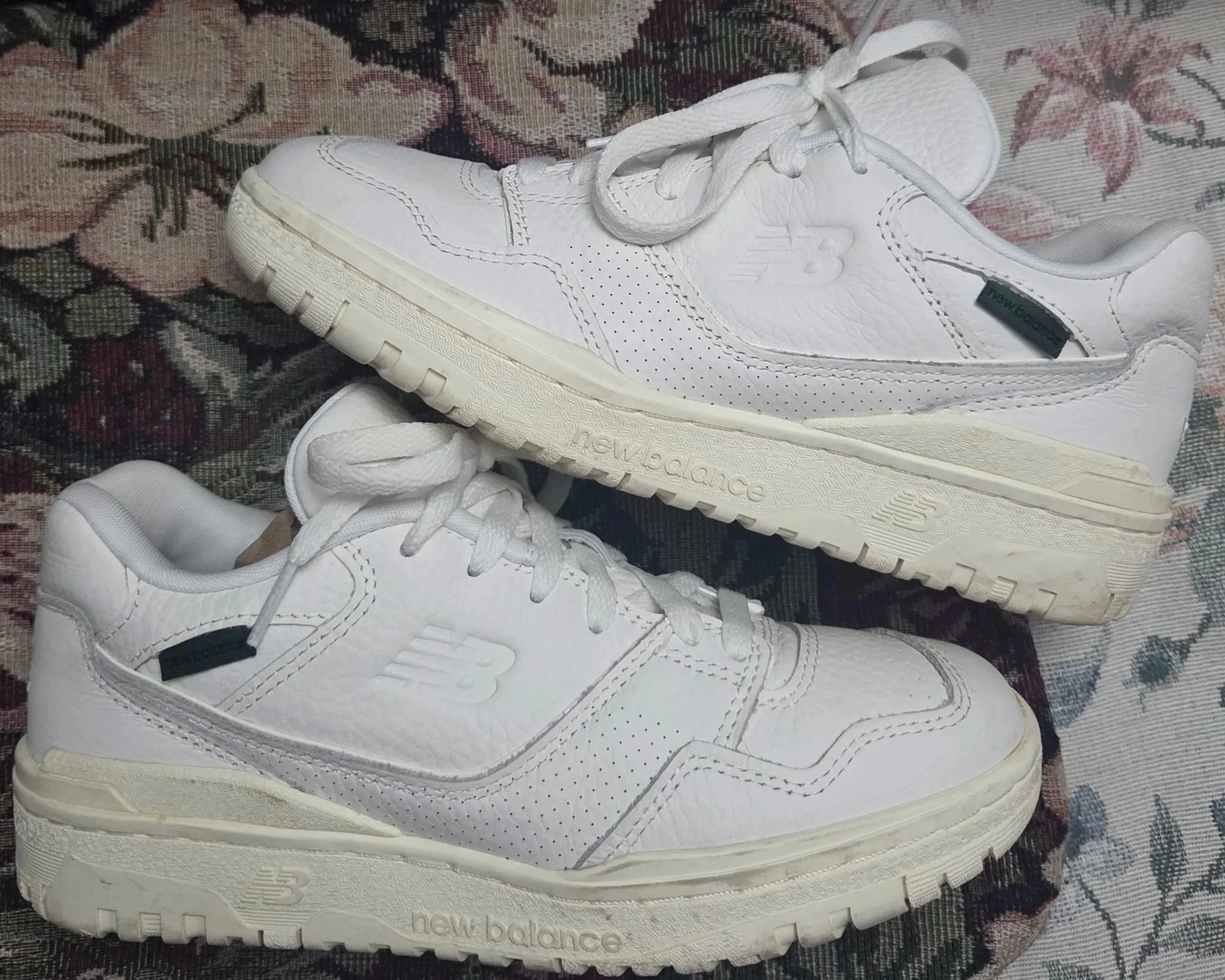 off-white new balance sneakers - 6M, 7.5W