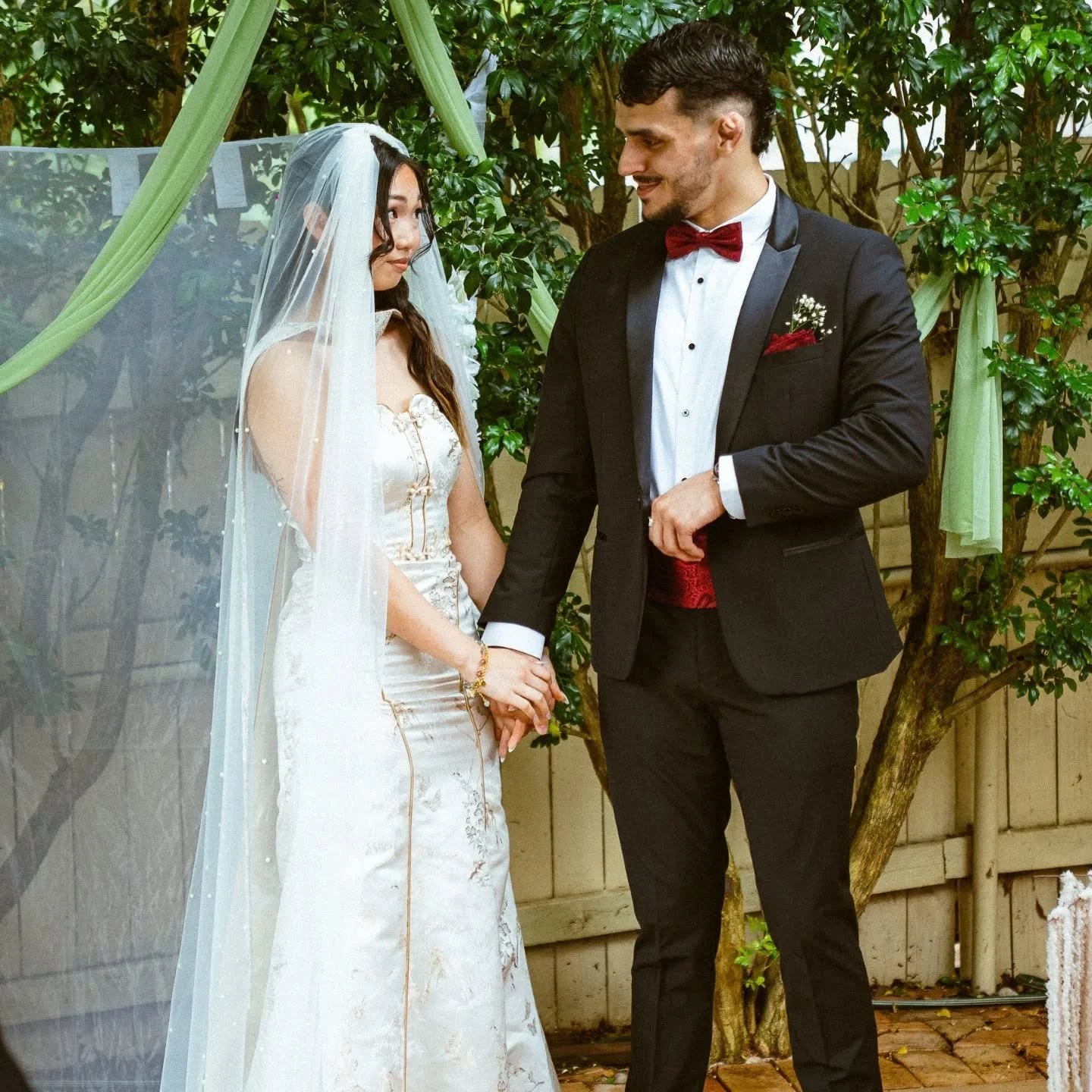 Midori and Red got married in their happy place - at home surrounded by family. It is always such an honour to be invited into these spaces - to meet people's family and friends and to witness their very sacred marriage vows - thank you for having me