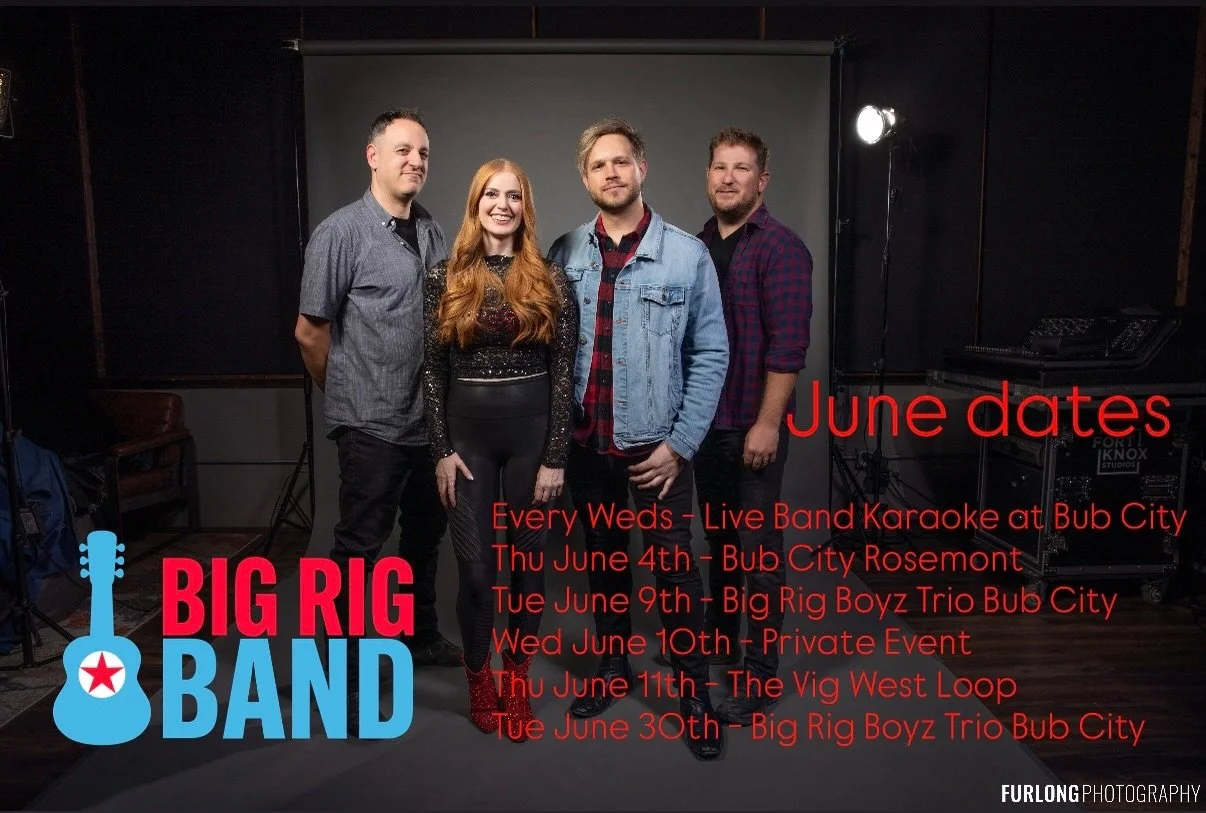 See you soon for Big Rig June! 🤘🏻

#LiveBand #LiveMusic #ChicagoBand #ChicagoEntertainment #Chicago