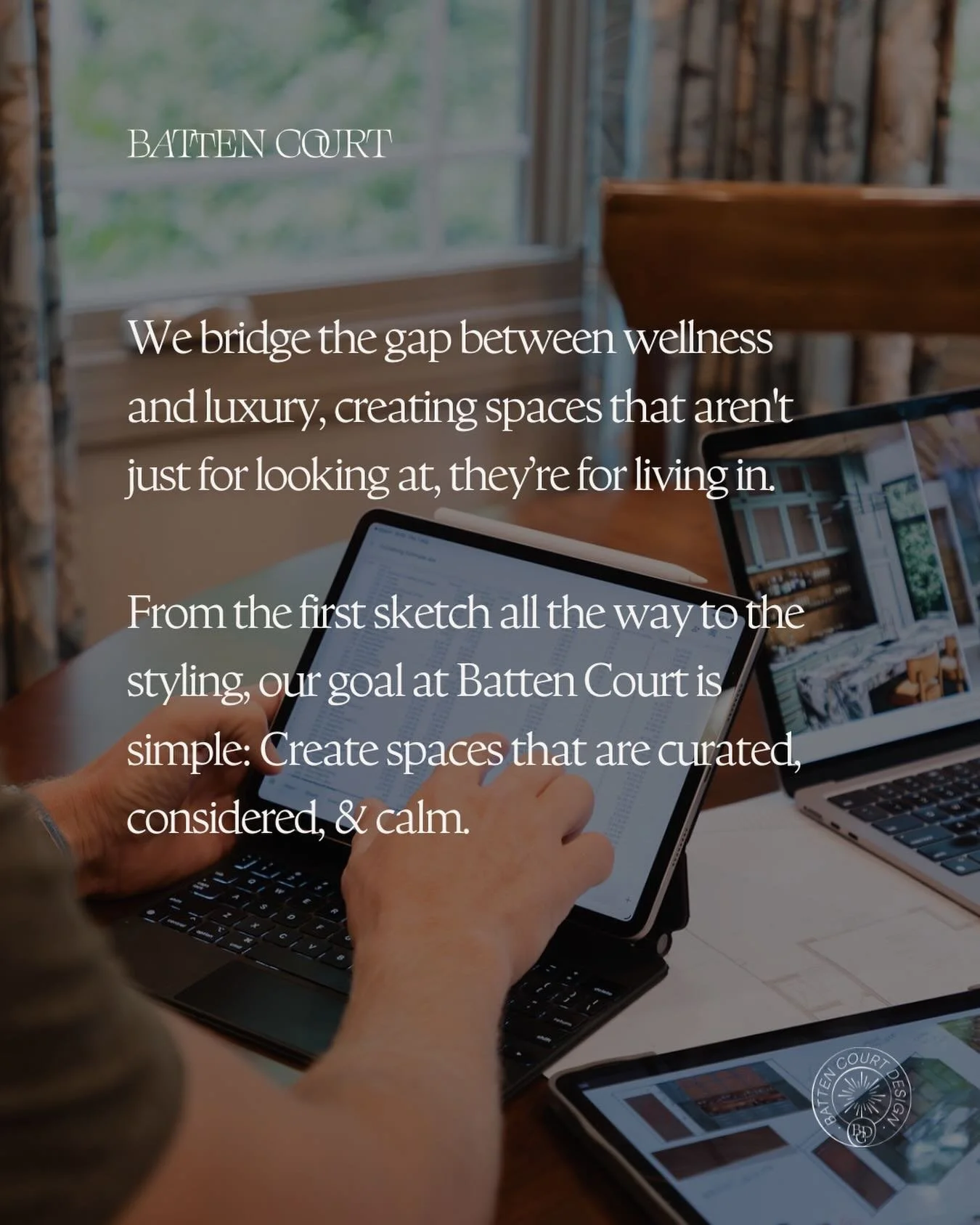 We design spaces that blur the line between retreat and residence.

Wellness is our foundation. Luxury is our language.

Whether it&rsquo;s a boutique hotel or a private home, our spaces invite you to exhale.

They aren&rsquo;t made for posing. They&