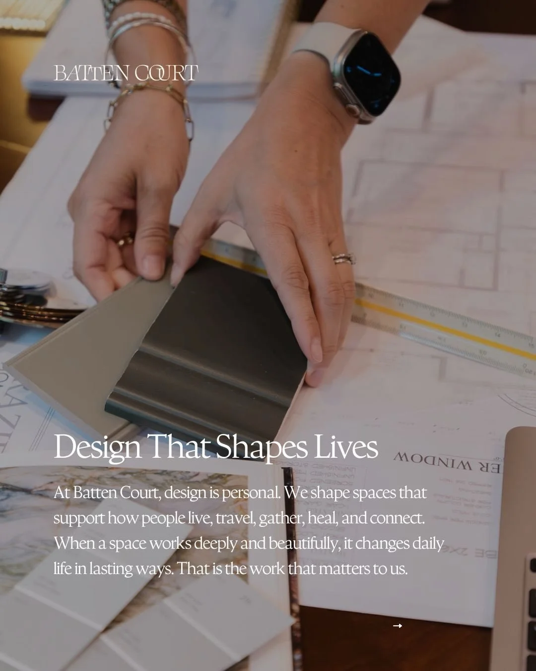 Whether it is a place to arrive, rest, gather, or restore, we design spaces that feel considered and meaningful. When proportion, material, light, and flow align, a space does more than function. It supports daily rituals and elevates the experience 