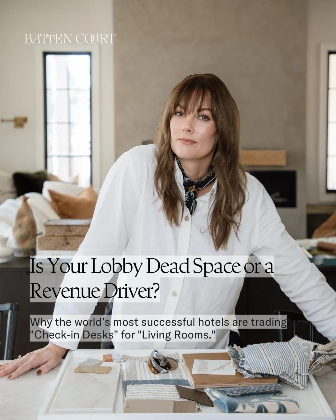 The &ldquo;Check-in Desk&rdquo; is dead. Long live the Living Room.

The hotels outperforming right now are not just places to sleep. They feel like the center of something. A space guests want to spend time in, and locals actually choose to walk int