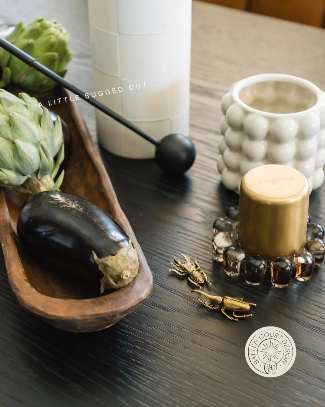 Of course we love &ldquo;beautiful&rdquo;&hellip;but we never want it to feel too serious. 

Take the gorgeous materials, the polished details, and then add in something a little unexpected that makes you smile. A quirky object. That little bit of wh