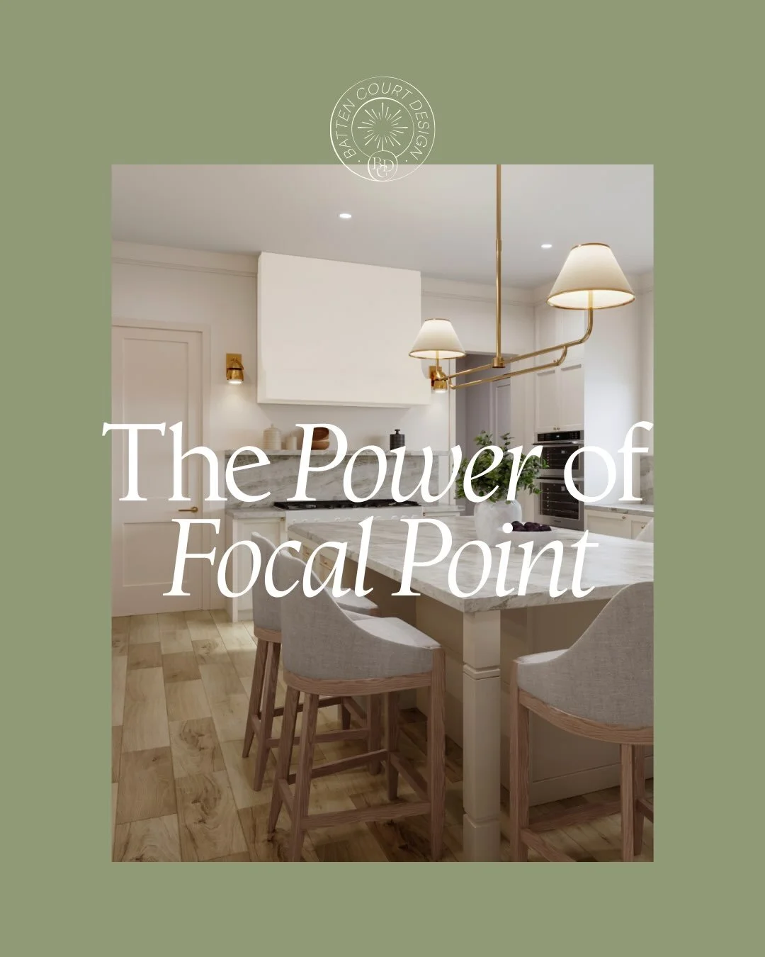 Sometimes a space does not need more. It just needs one moment to work a little harder.

This kitchen was already beautiful, but the end elevation was asking for more presence. (It was a narrow hood and cabinets above a narrow stove) 

A few thoughtf