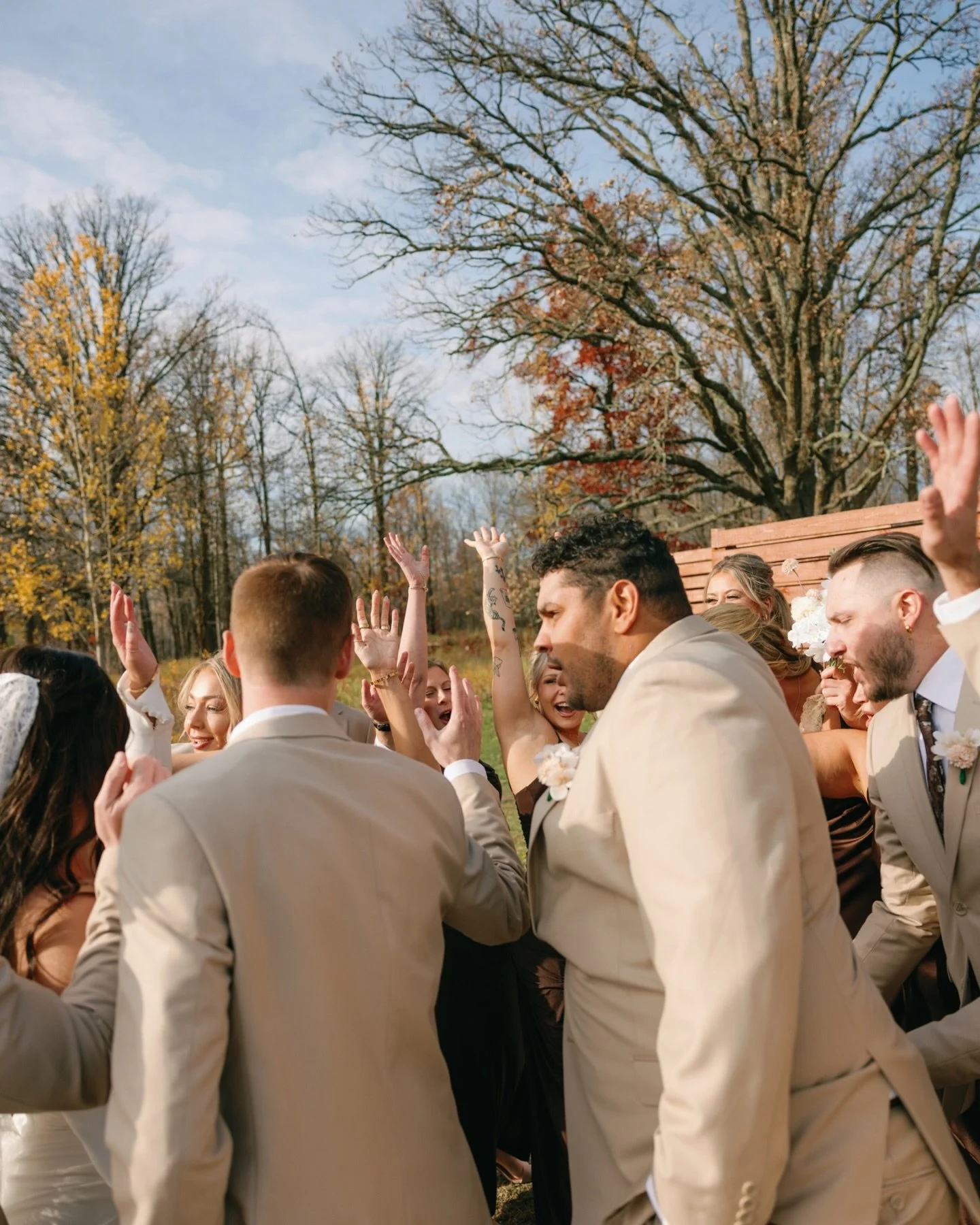 Krystin and Danny&rsquo;s people are so cool ;)

Photographer: @juliaelizabethphotos
Venue: @littlelazylodge
Food: 3 cheers catering&nbsp;
Hair/makeup: @captivatingbeautyhairandmakeup
Musician: @mikebustinmusic
Dress: @aandbe_bridalshop

&bull;

&bul