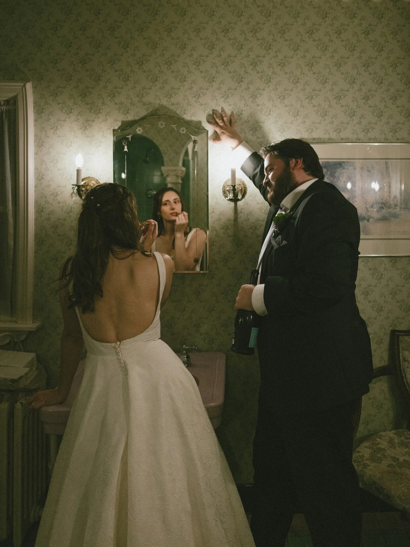 Same time this year? I miss Poppy 😉

Bar: @withatwistbartendingservice
Cake: @thebutteredtin
DJ: @djcalebnunn
Dress: @weddingshoppeinc
Florals/Decor: Laura Brunner
Hair: @moxiehairsalon 
Venue: @stpaulcollegeclub 
Photographer: @juliaelizabethphotos