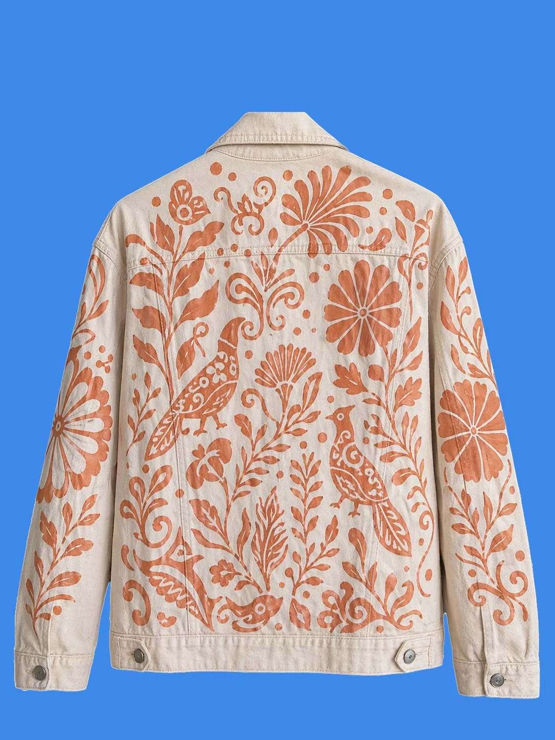 hand paintted coral floral jacket.jpg