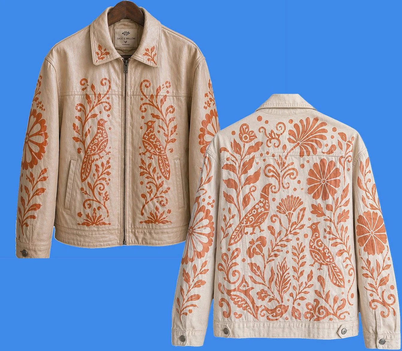 front and back of or coral and leather jacket.jpg