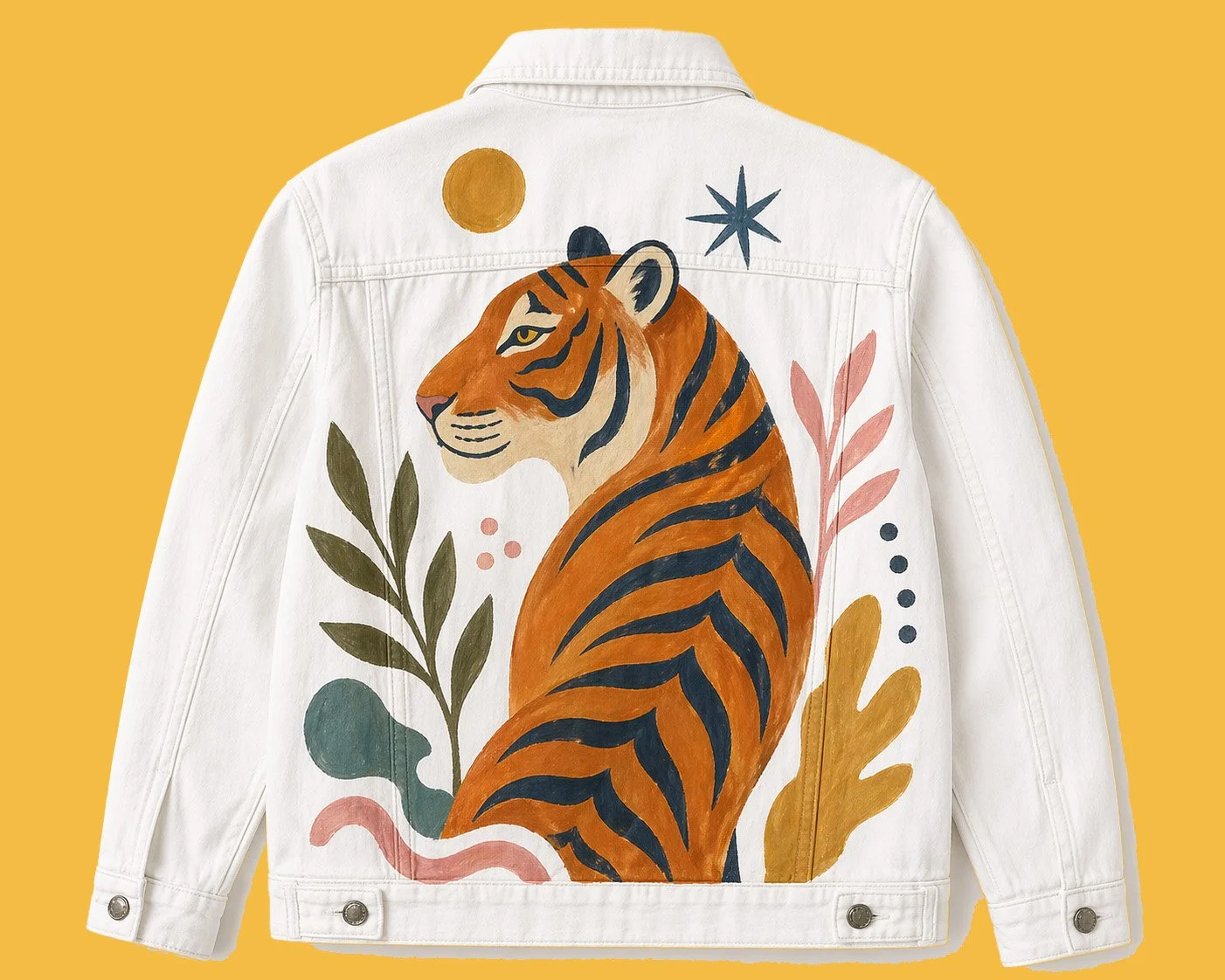 Signature Custom Design | Francesca Paints Your Jacket