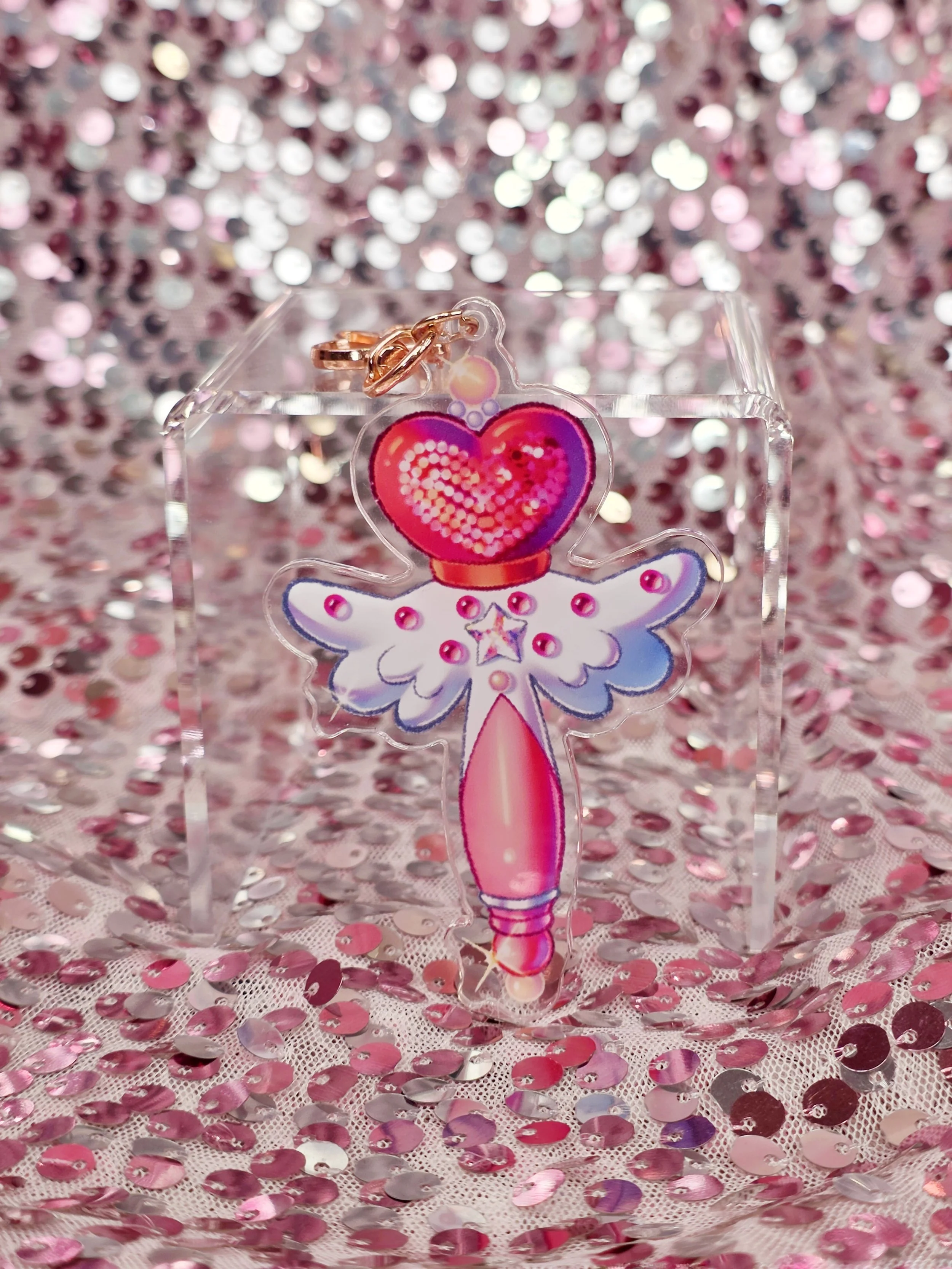 Magical Baton Keychain