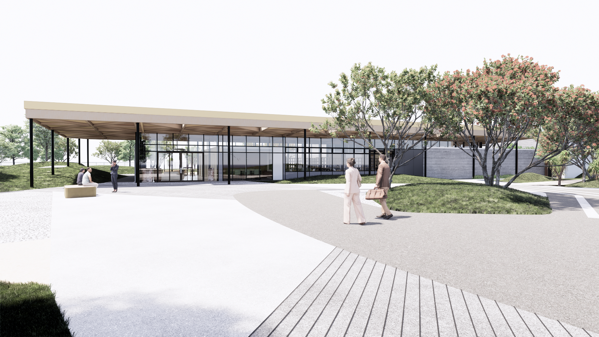 We were excited to be engaged by Semtex Plumbing & Civil Contractors to execute their construction stage BIM deliverables for this amazing project. We are modelling the hydraulic, civil & seismic for this complex IL3 project and have been impressed b