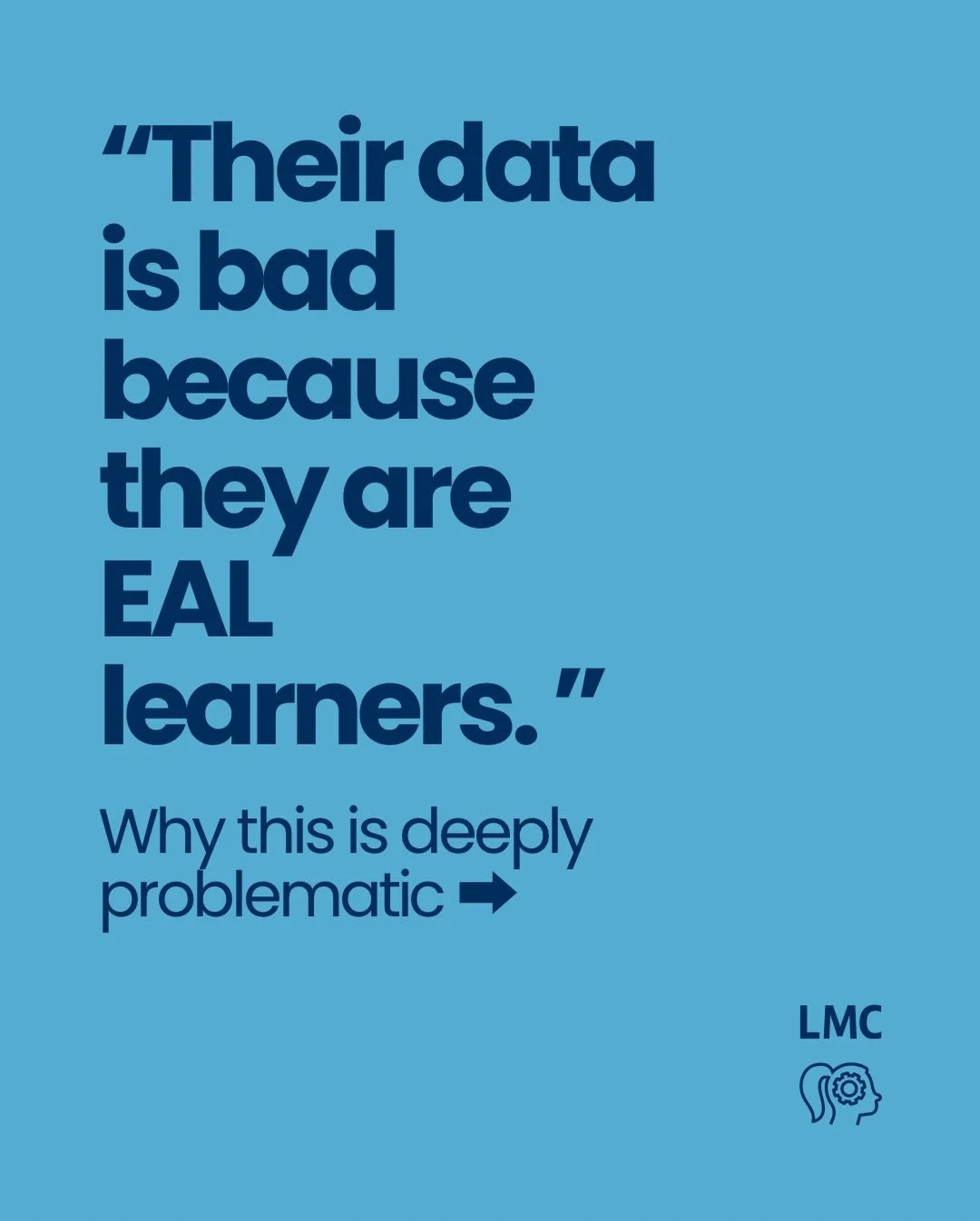 Welcome back to the Misconception Series. This is major misconception #3&hellip; 

I have had this said to me numerous times: 

In data meetings.
In professional learning sessions.
In casual staffroom conversations.

&ldquo; Their data is bad because