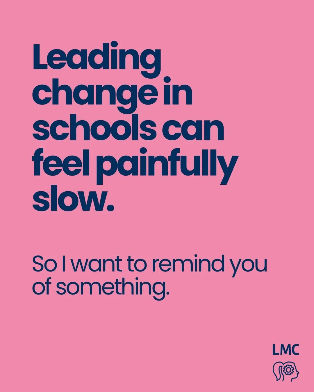 One of the main things I talk to teachers and leaders  about in coaching and consulting? Slowing down.

But also? That the work they are doing is SO important.

It&rsquo;s so easy to listen to a podcast, read a book, attend a PD&hellip; and want to i