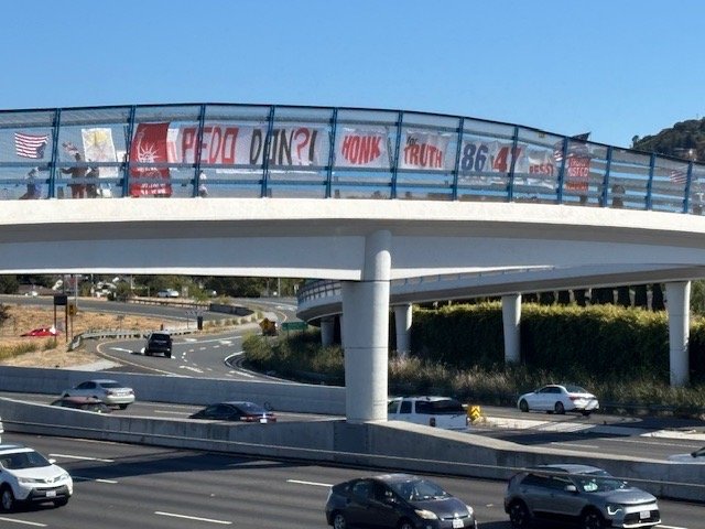 Bannering 101: Resist Burlingame