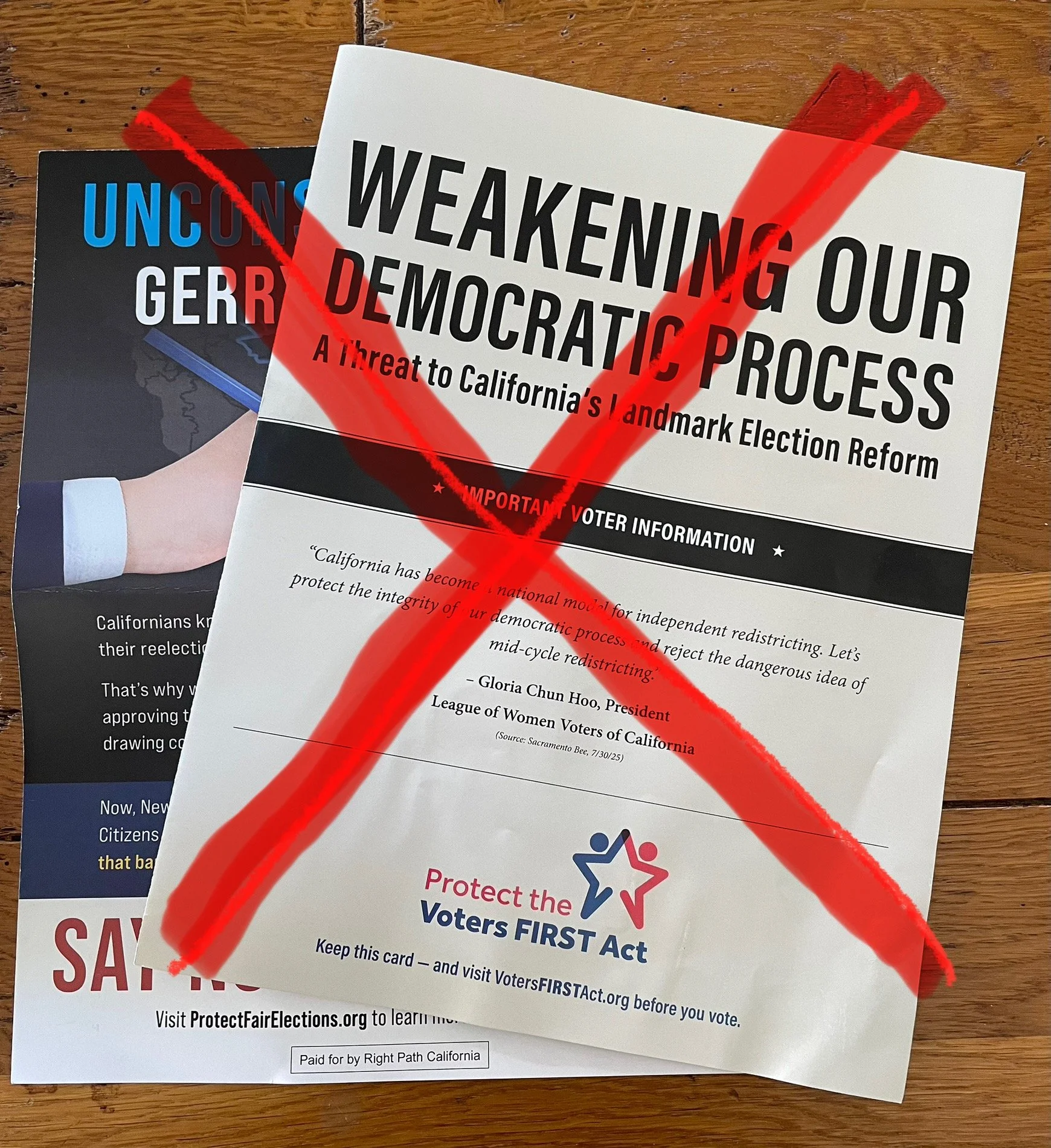 Prop. 50 Disinformation