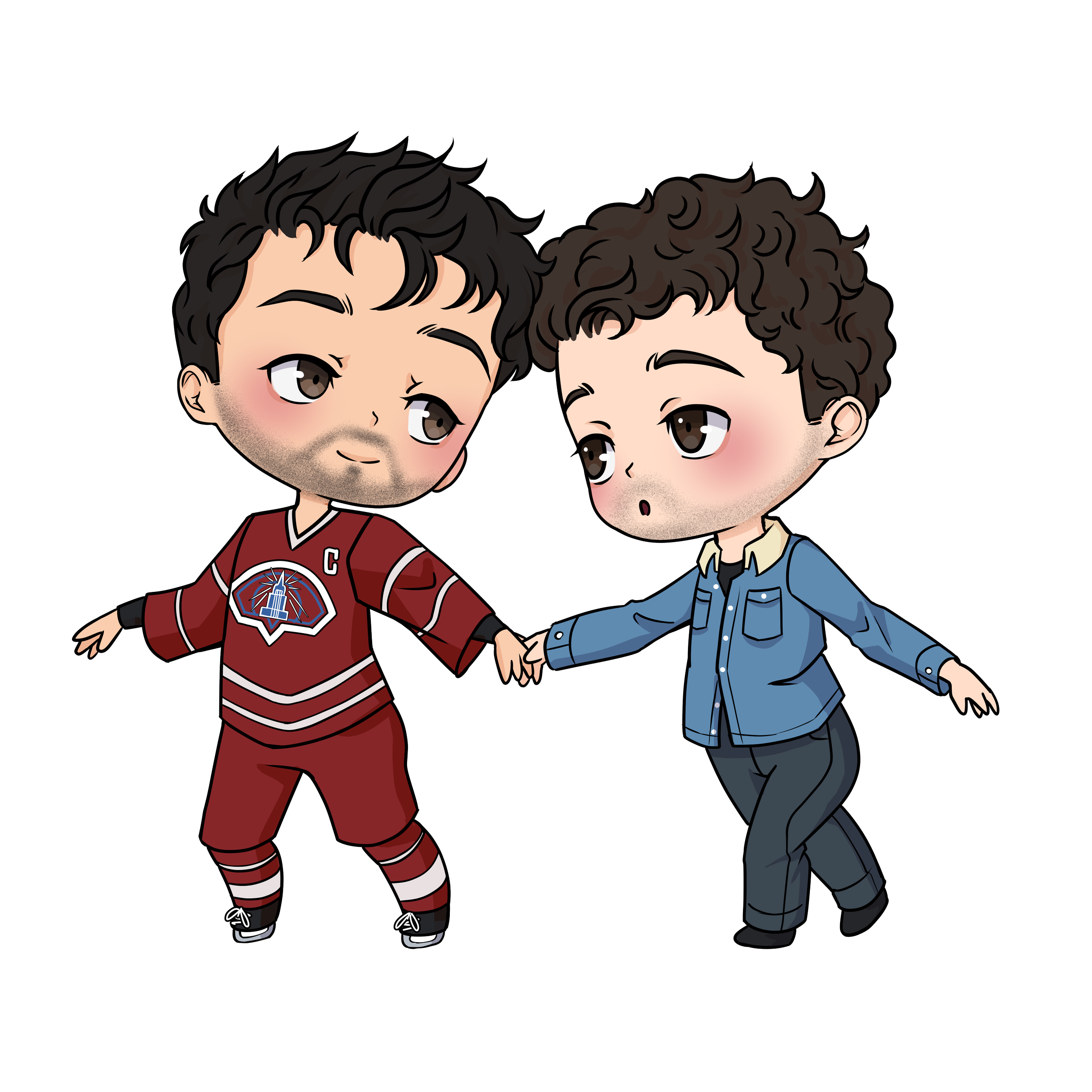 Scott & Kip | Chibi Sticker