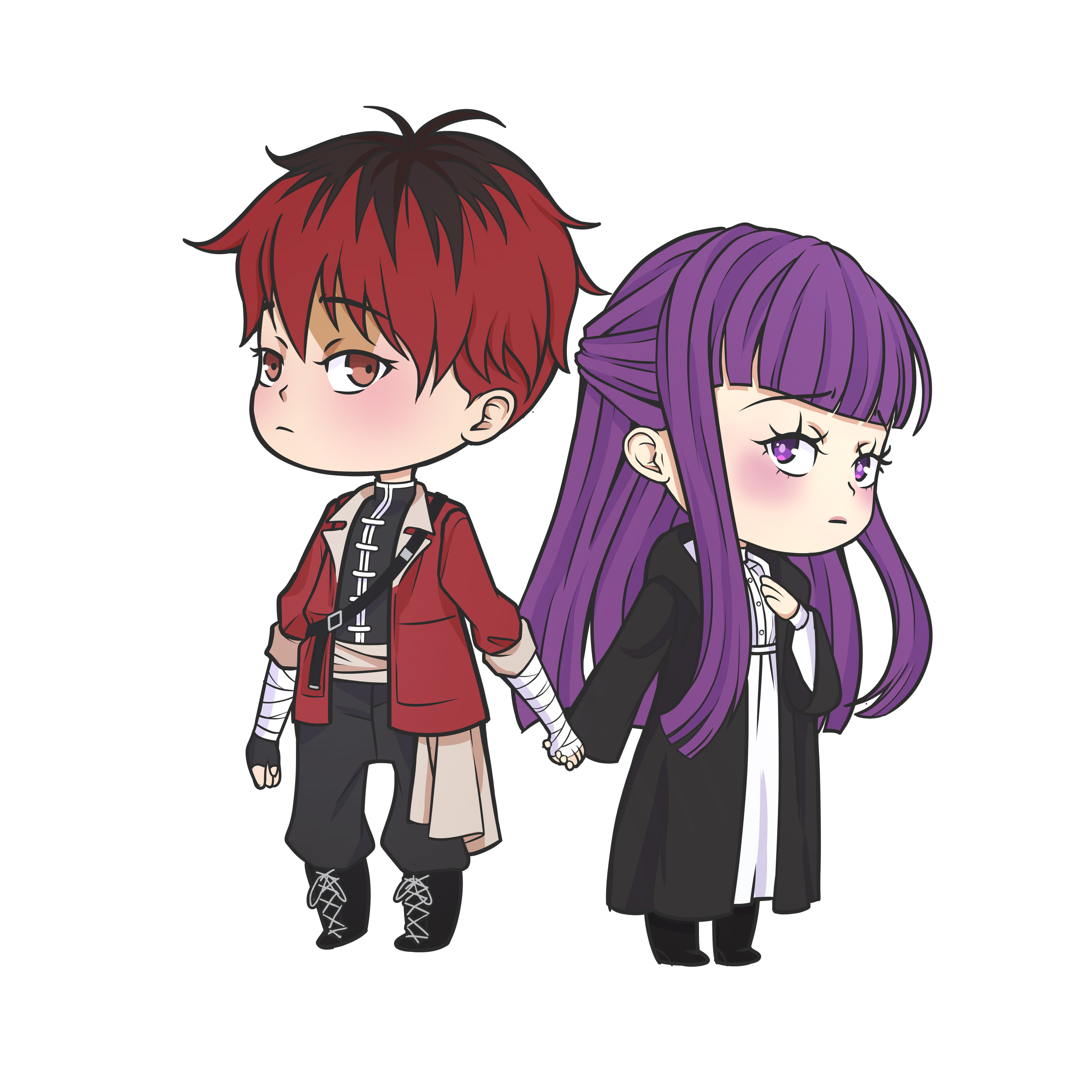 Stark & Fern | Chibi Sticker