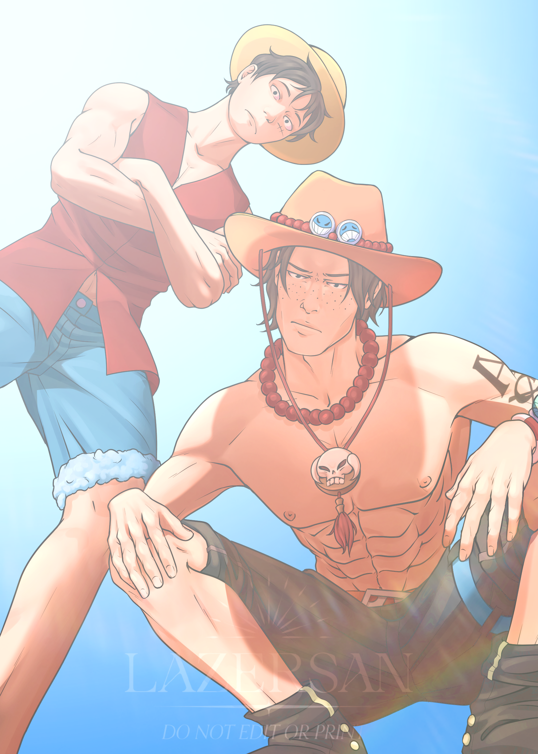 Luffy & Ace | One Piece