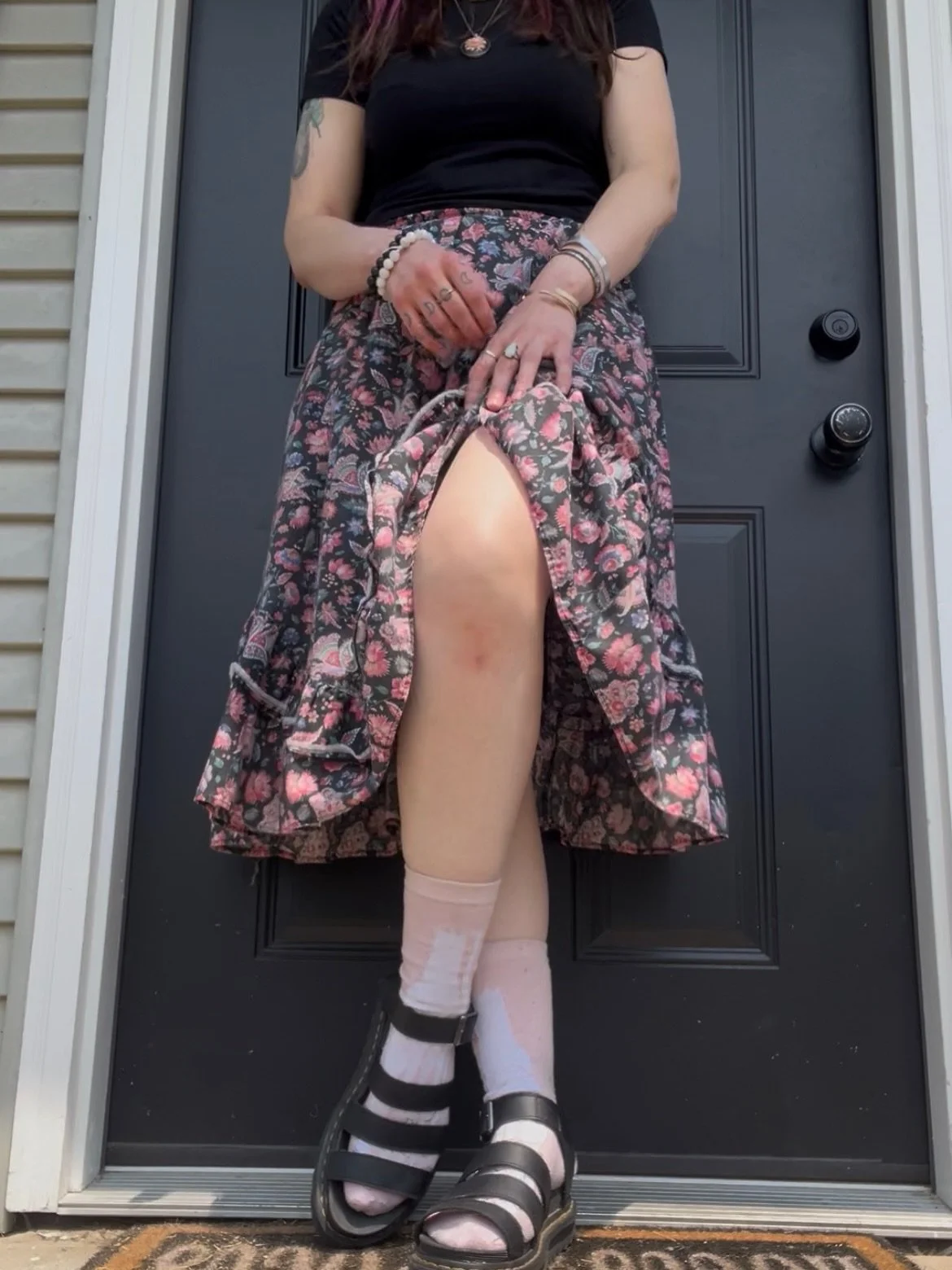 She said action
Dramatic tension
Dropped to my knees
Scraped them for the scene 
🎬 
Based on my experience shooting a short film with @neilmakesfilms (and his amazing team including the lovely @taniamphotos ). I got to be overly dramatic and awful a