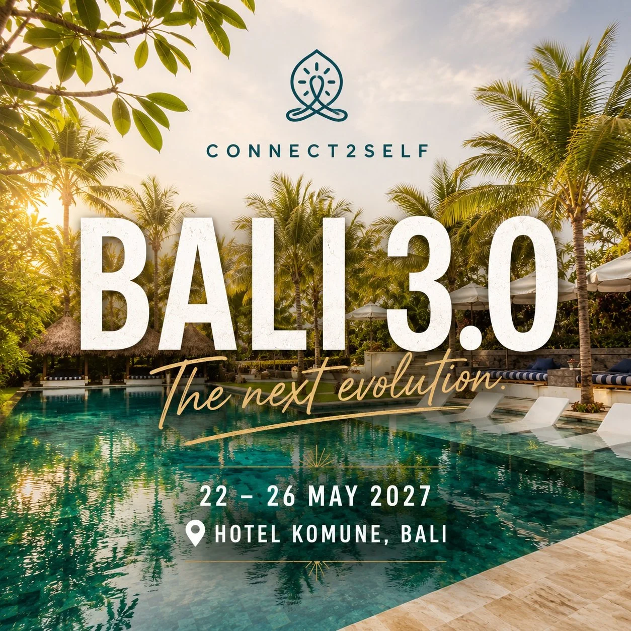 CONNECT2SELF BALI 3.0 - Single Room