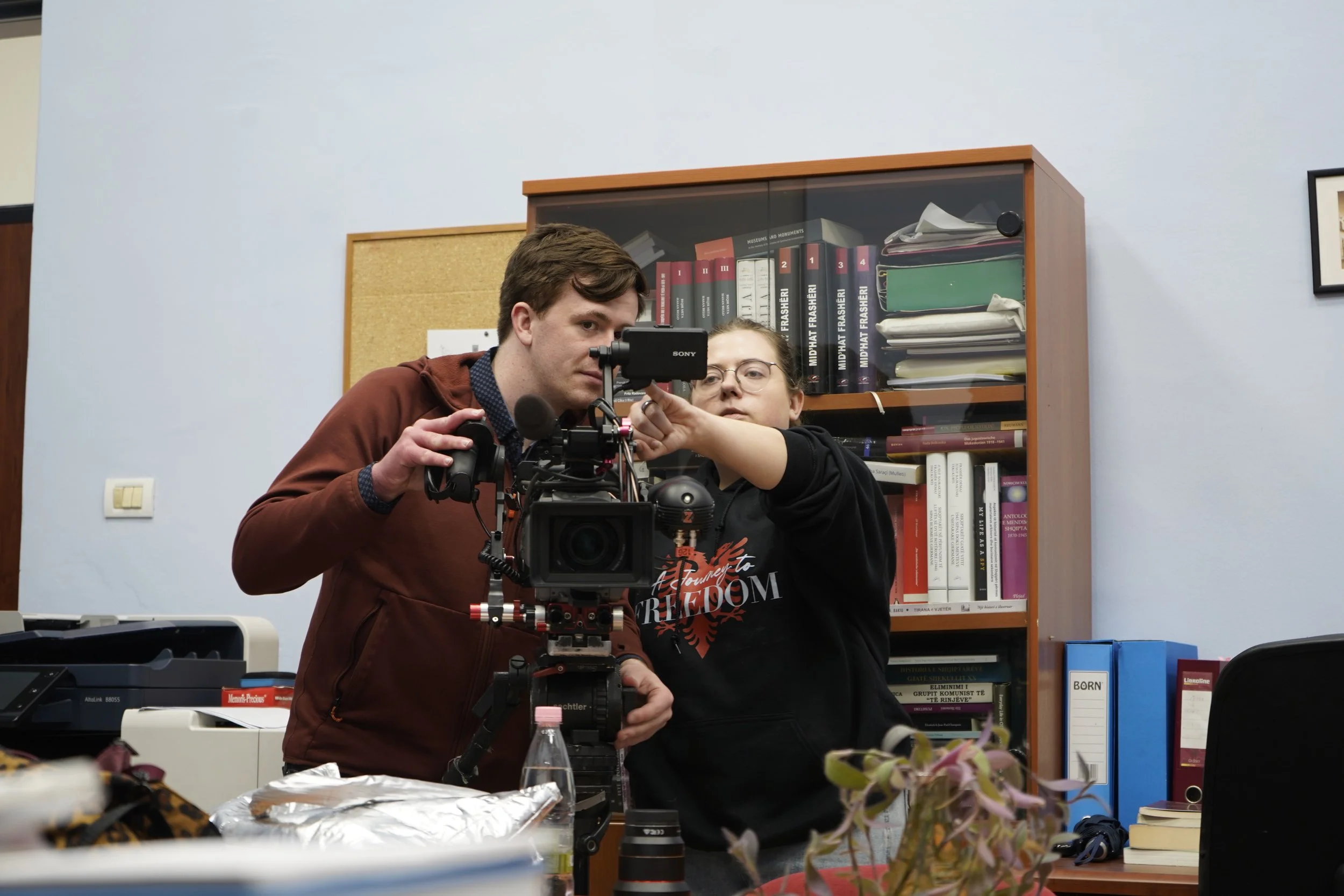 Cinematographer Justyn Clark and Co- Dir. Anna Pierczynski