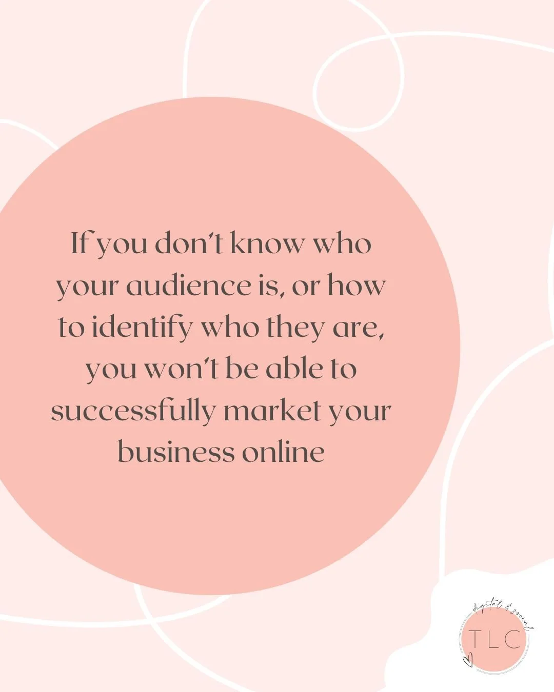 I can&rsquo;t stress this enough:  your content isn&rsquo;t for everyone. And if you try to talk to everyone, you&rsquo;ll end up connecting with no one.

Before you can create great content, you need to know:
 - Who you&rsquo;re speaking to
 - What 