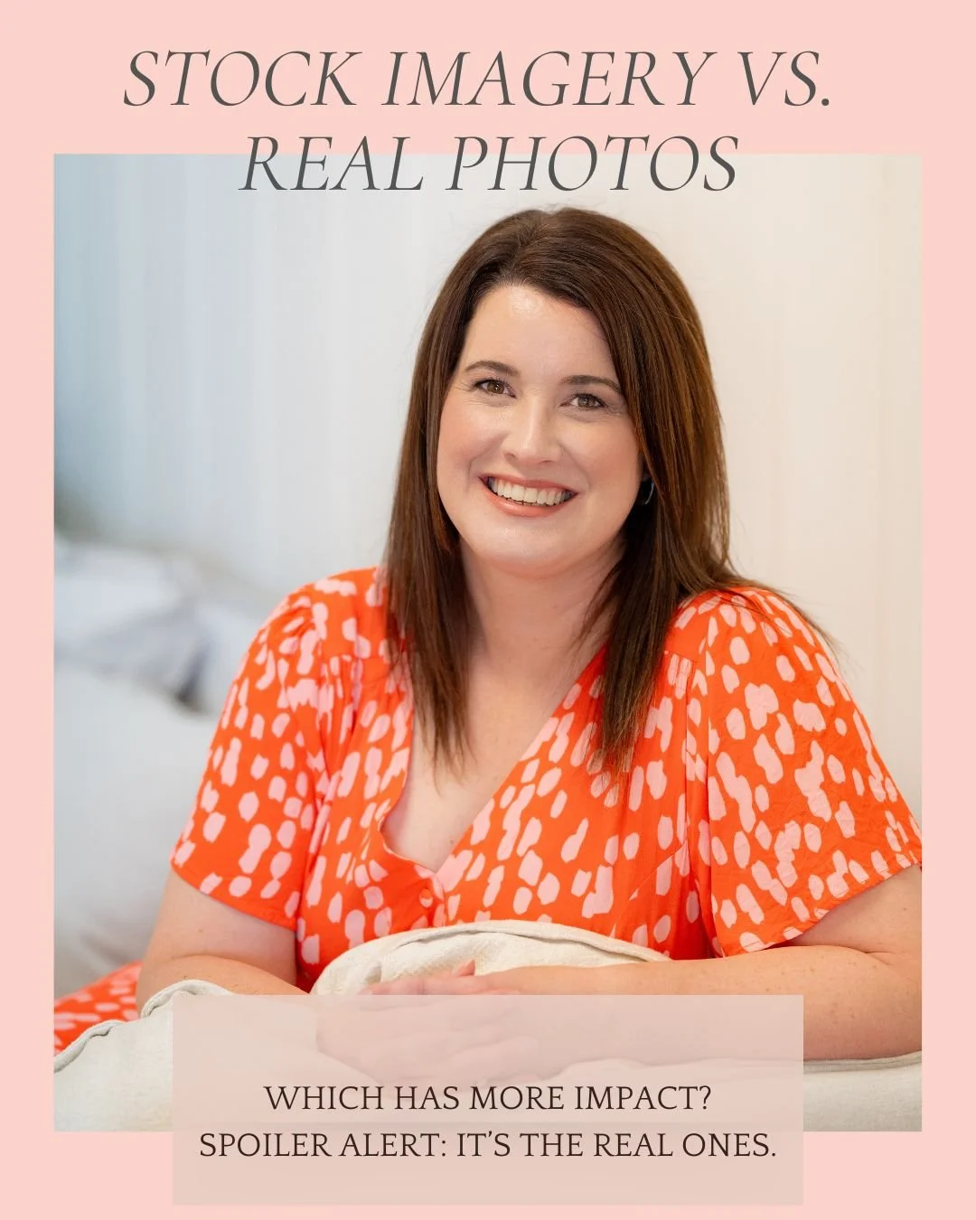 I'm going to be real with you: you can have a perfect content strategy and still see your content underperform if you are relying heavily (or only) on stock imagery.

As a social media manager, I see this constantly. Strong messaging, clear positioni