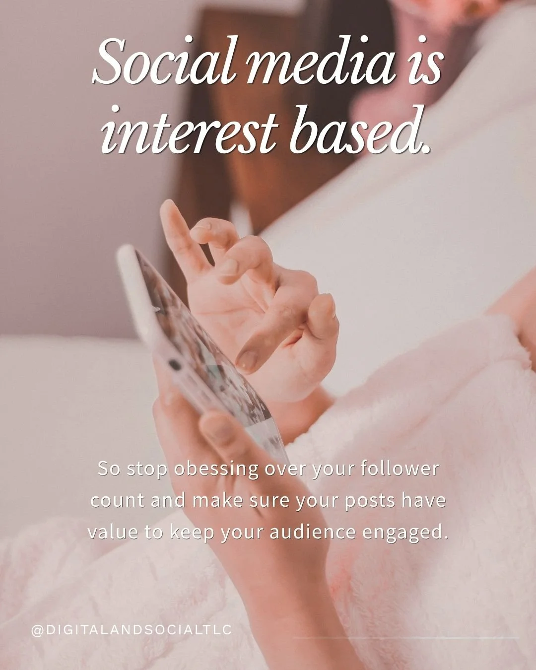 Remember when social media was follower based? All people cared about was how many followers their brand had. Well, that's changed a lot in recent years.

Now it&rsquo;s interest based.

What does this mean? Your audience doesn&rsquo;t just see your 