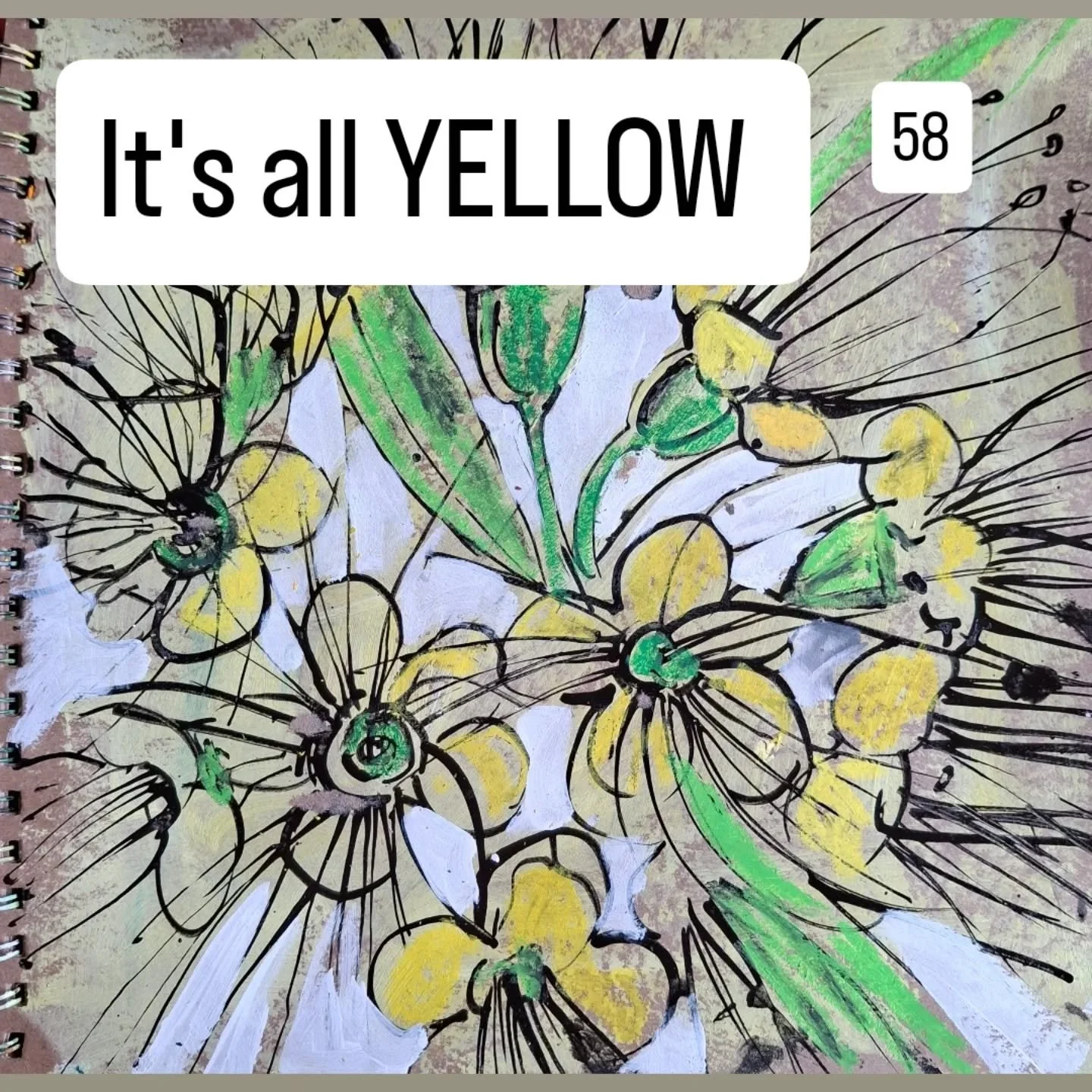 Its all yellow with Golden Penda and Easter Cassia 
Blooming for the 100 day project 

Its an April theme 💛💛💛