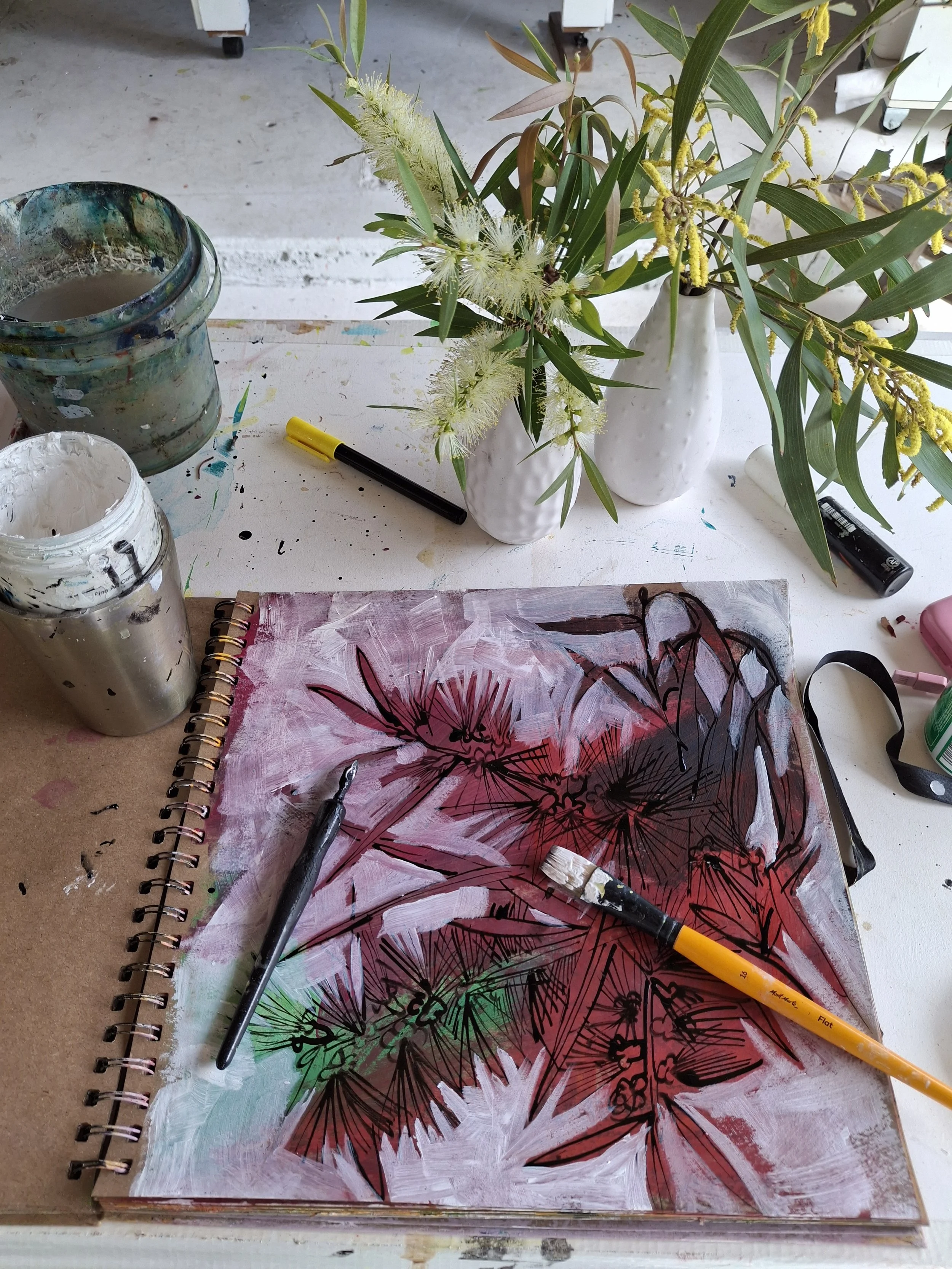 Look + Create + Make = an art practice toolbox