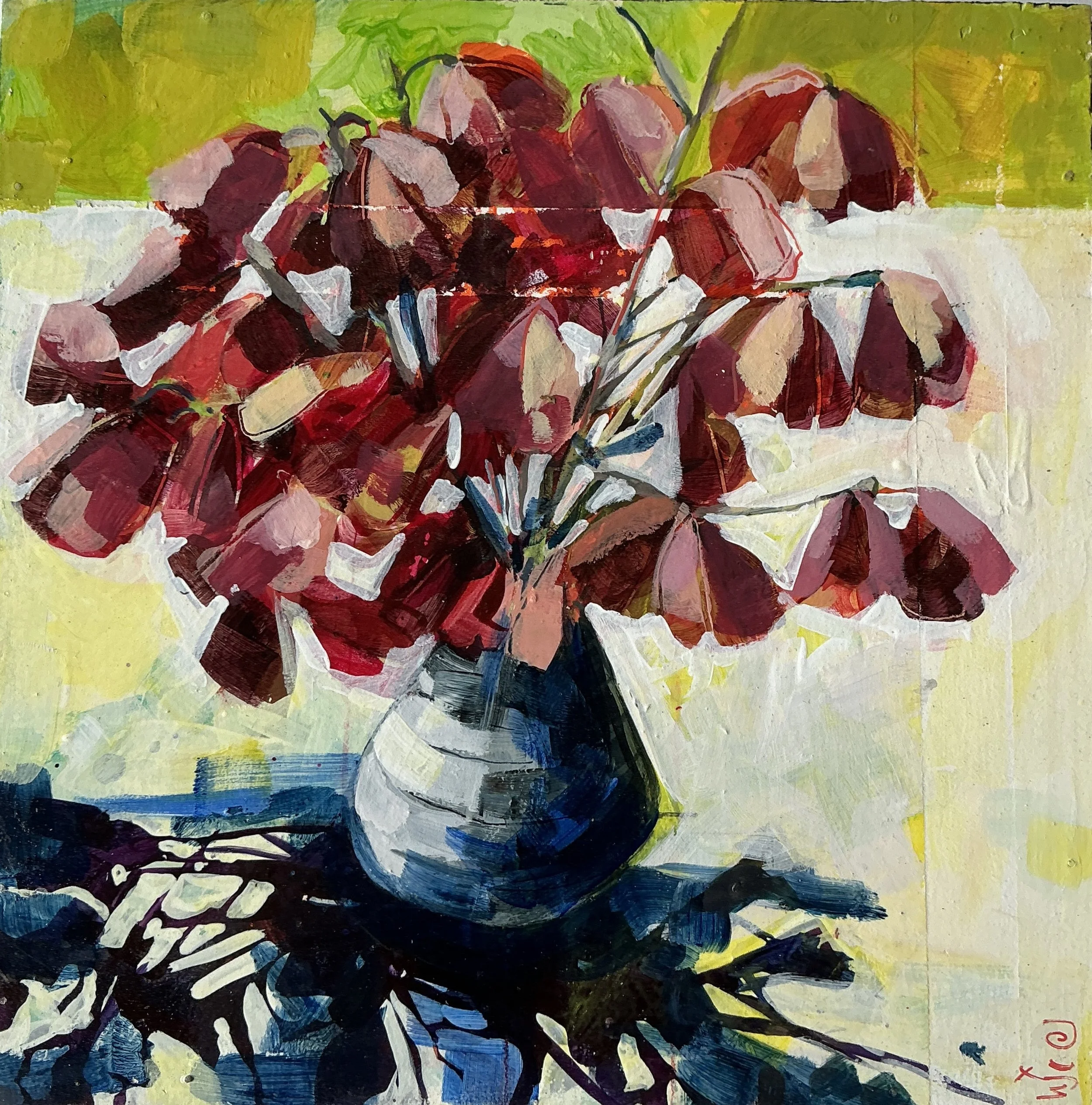 Helen Evans_Rain Tree vessel_30x30x3.2cm_acrylic on  wood cradled meranti panel_$325.JPG