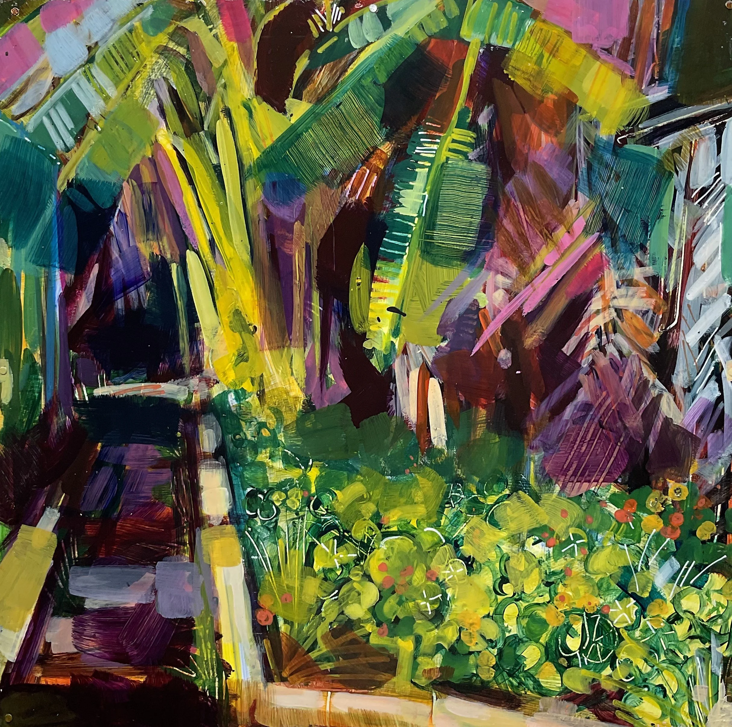 Helen Evans TAC 11 Wilkinson Avenue 40x40x4cm acrylic on cradled ply panel $425 unframed.JPG