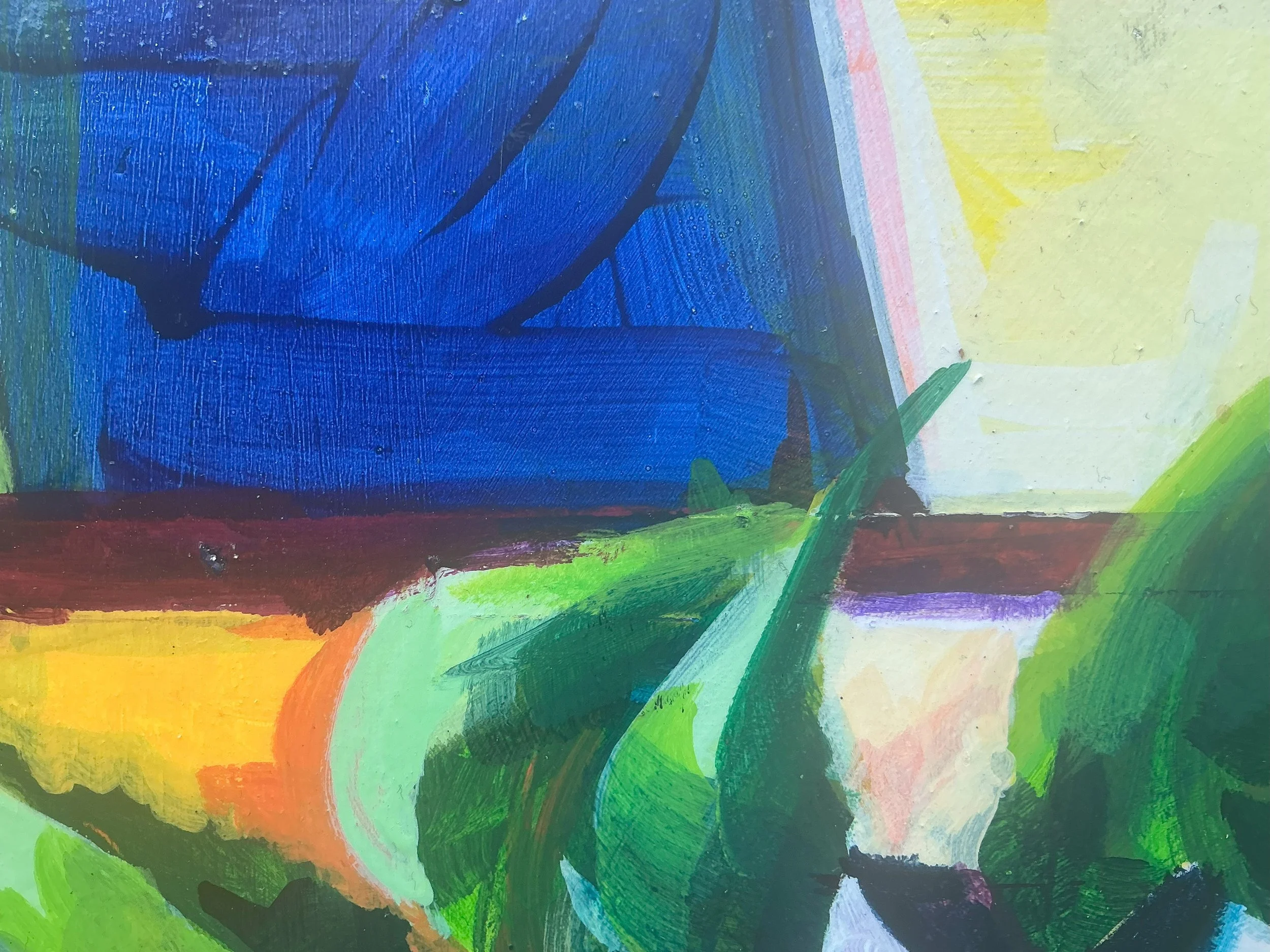 Helen Evans_Homegrown Lime_20x30x4cm_acrylic on wood panel_2025_$375detail 2.jpeg