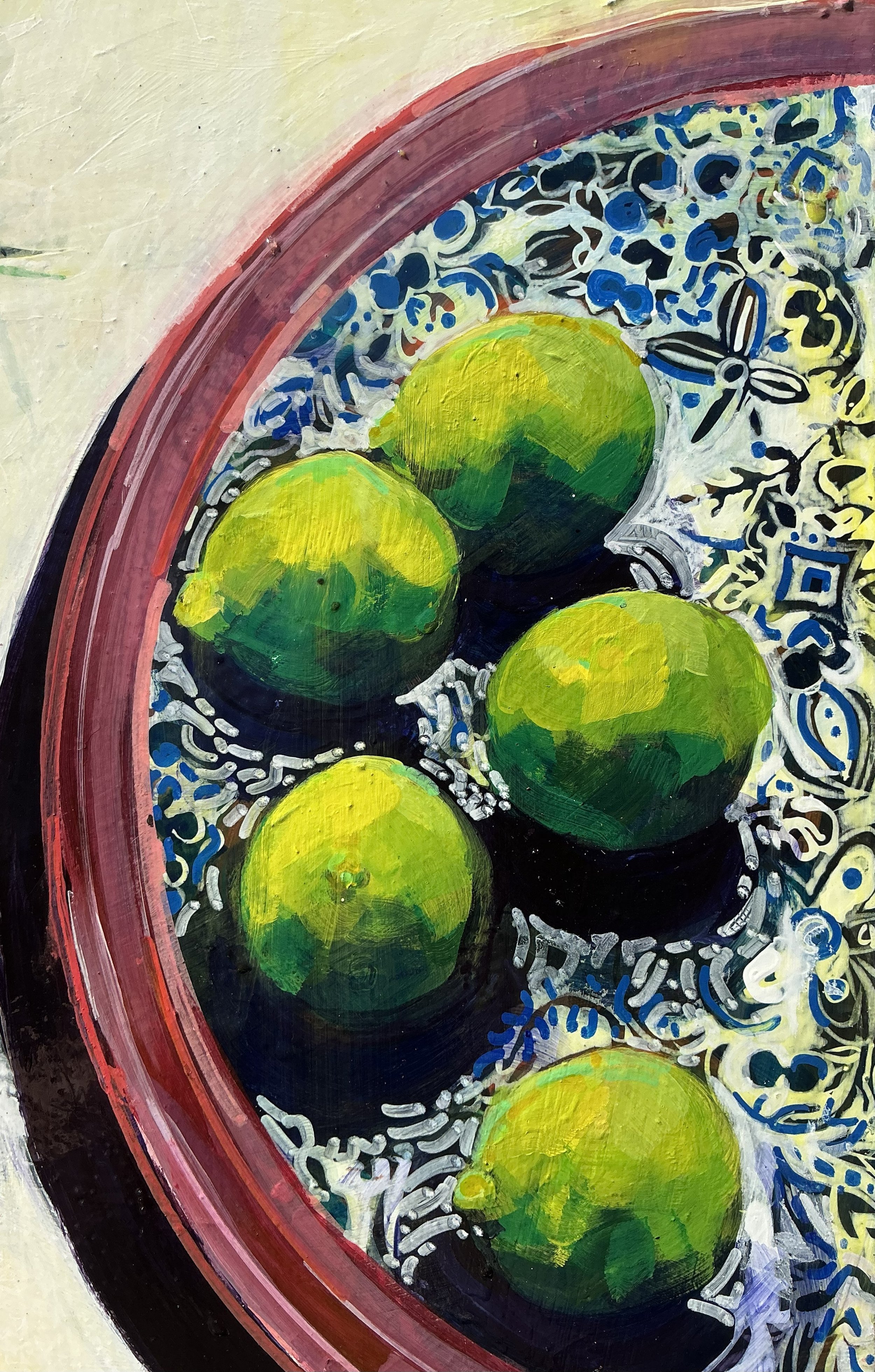 Helen Evans_If you like Pina Colada detail 2_40x40x4cm_acrylic on cradled wood panel_$525.jpeg