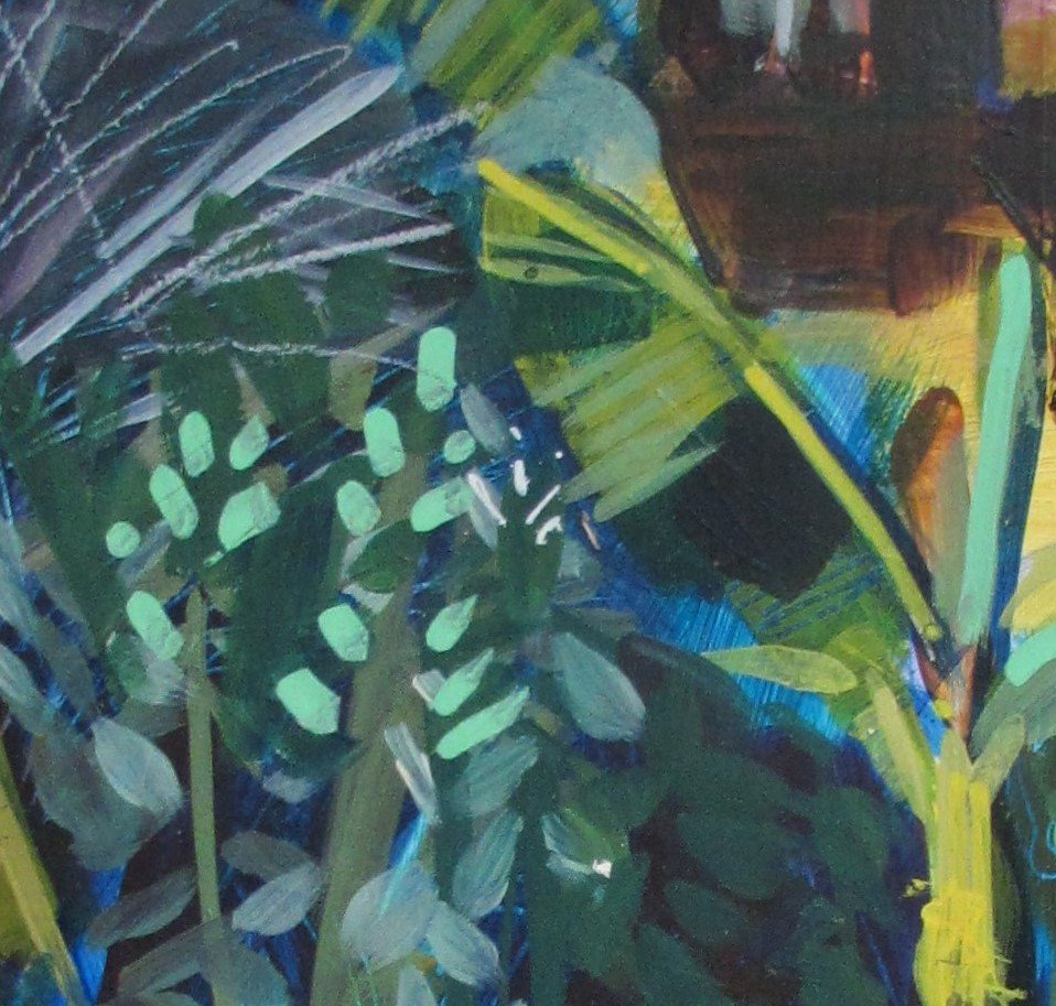 Banana Babies 40x40x0.3cm acrylic on ply detail.JPG