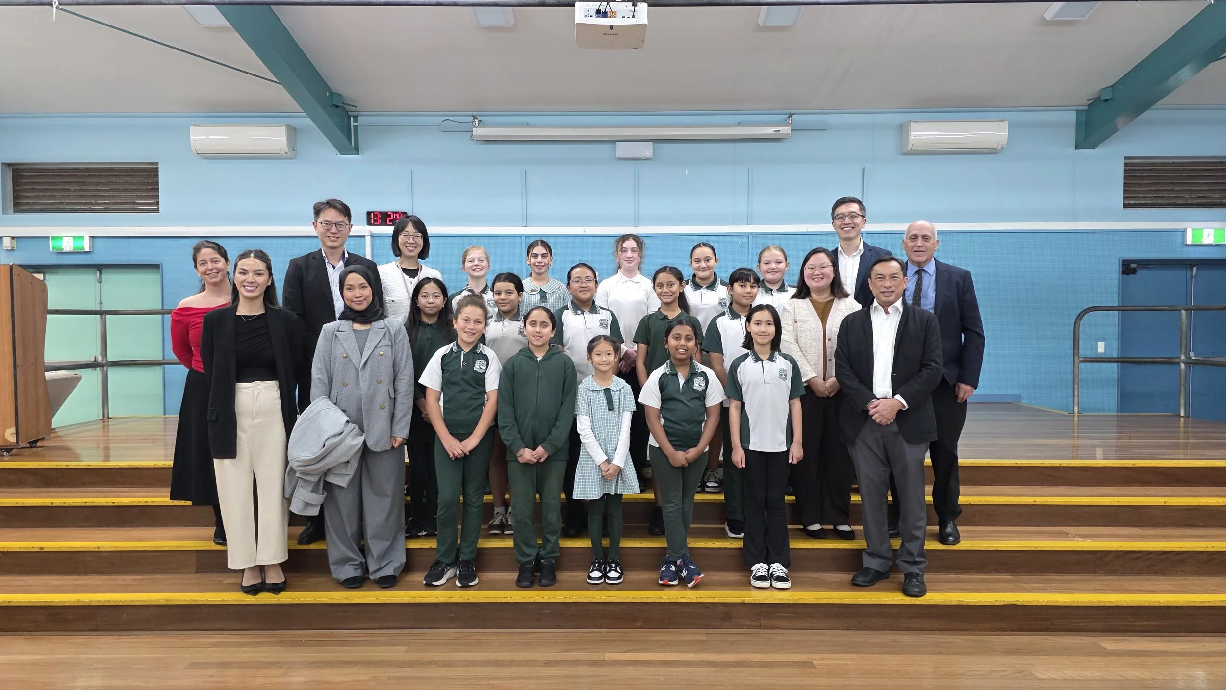 Singapore School Leaders Study Visit to School PCIT Clinic at Ingleburn Public School