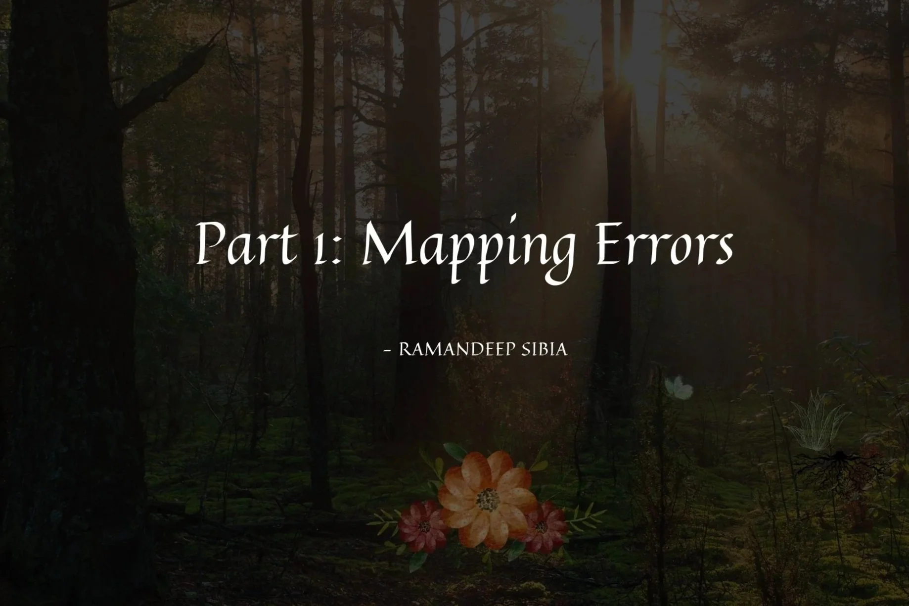 Part 1—Mapping Errors: