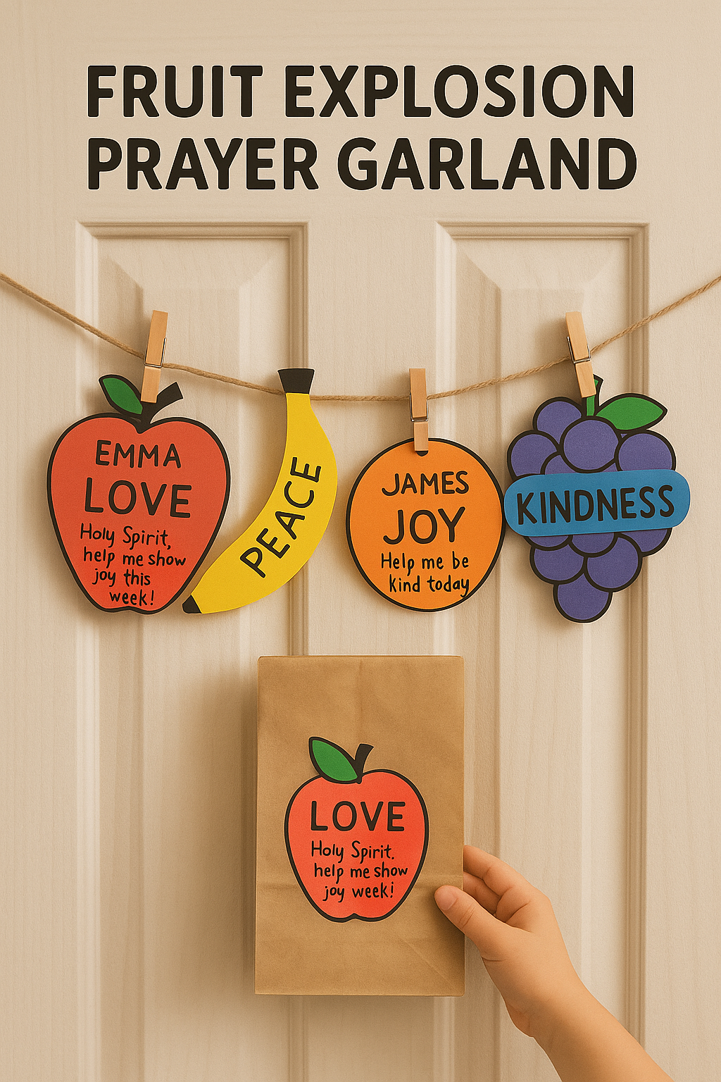 Fruit Explosion: Kids Bible Lesson on the Fruits of the Spirit Sermon, Crafts, Activities &amp; Family Devotion (Galatians 5:22–23)