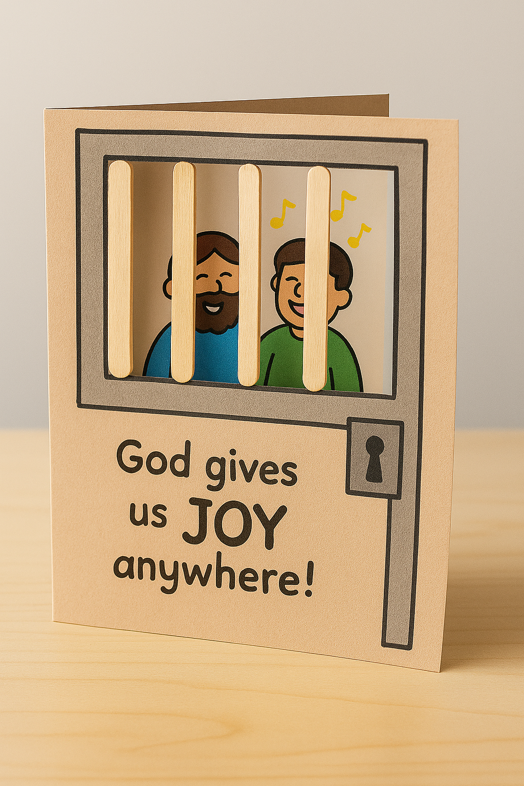 Paul &amp; Silas Sing in Jail: Choosing Joy in Hard Times Kids Bible Lesson, Crafts &amp; Family Guide (Acts 16:16–40)