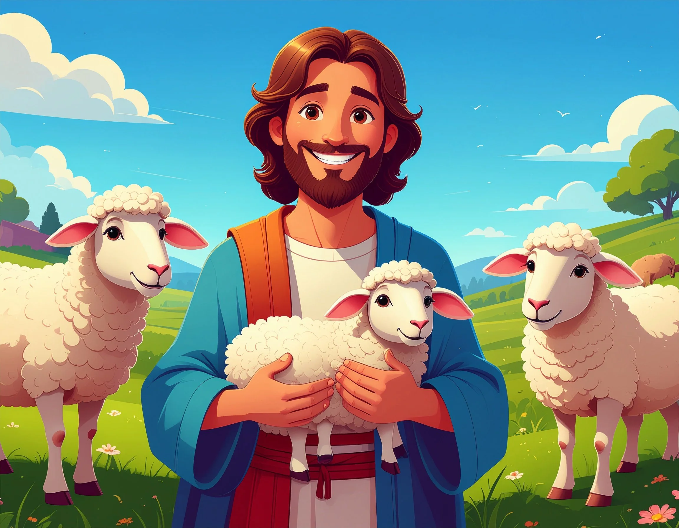 Lost Sheep Bible Lesson for Kids – Luke 15 Sunday School Lesson
