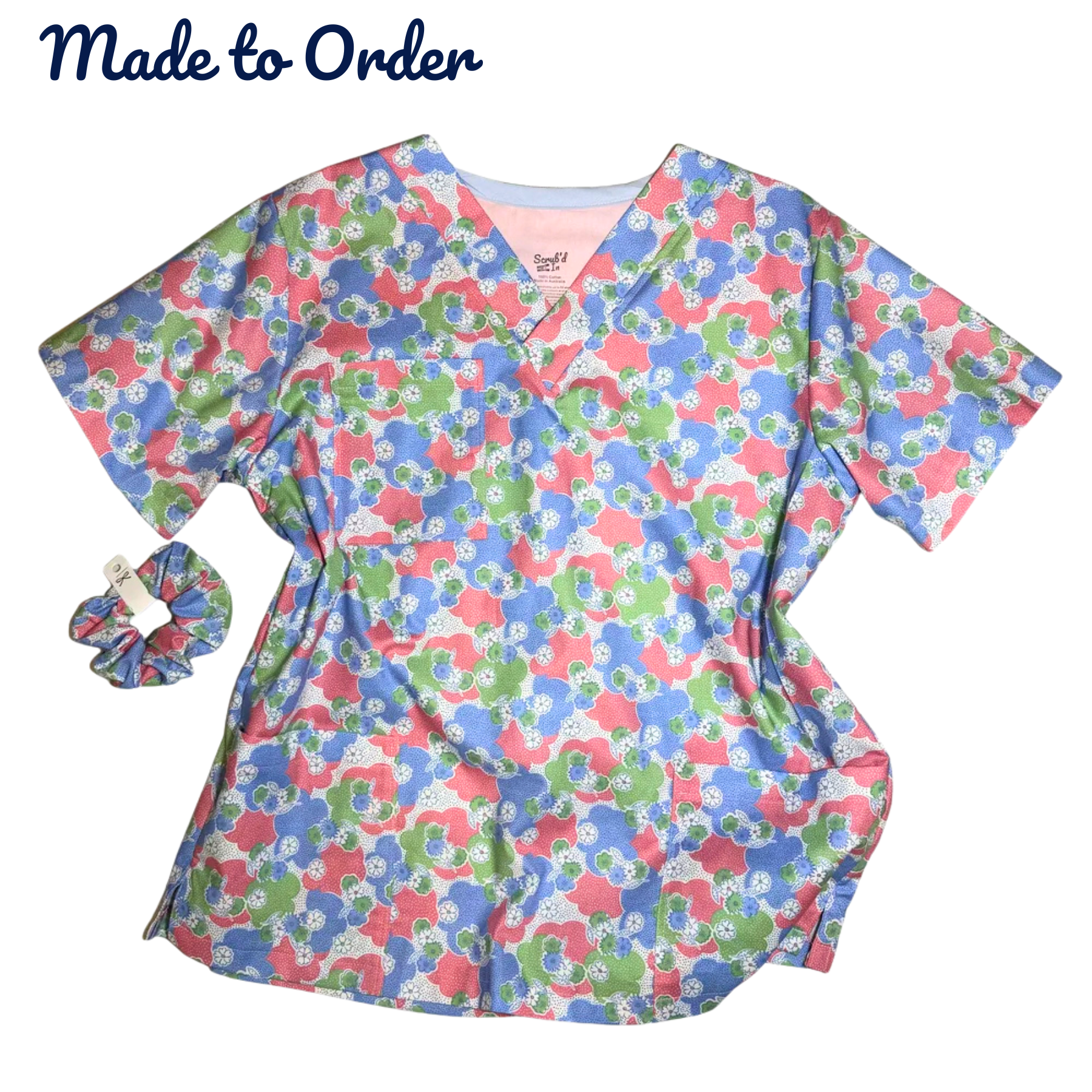 Amelia Grace Scrub Top by Maree St Claire  (LIMITED EDITION)