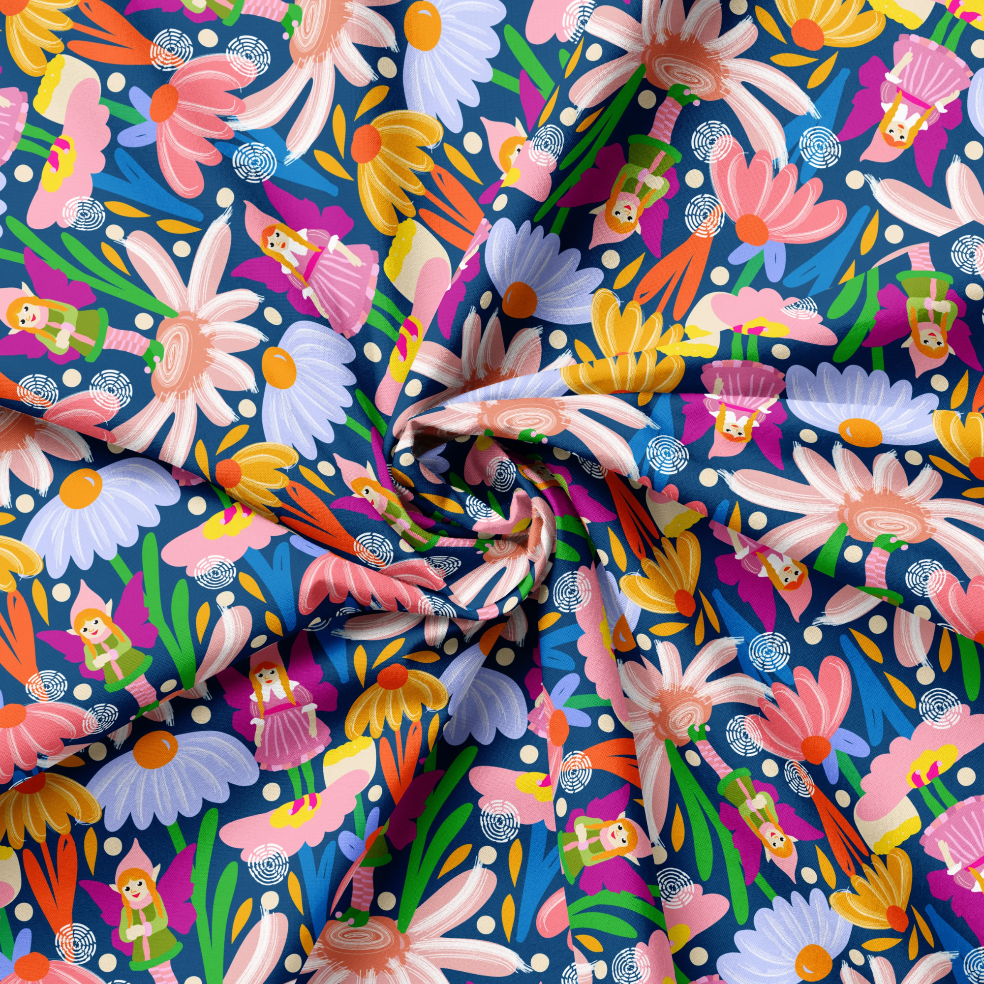 In The Garden Scrub Set Pre-Order Fabric Deposit (closes 13th March for a May dispatch)