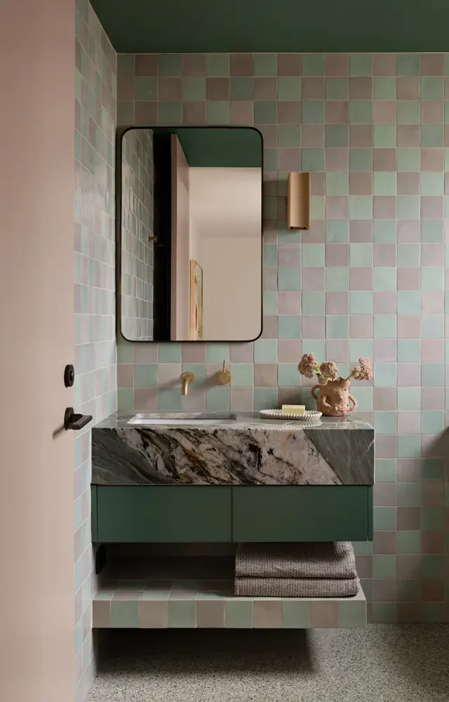 marble bathroom sink