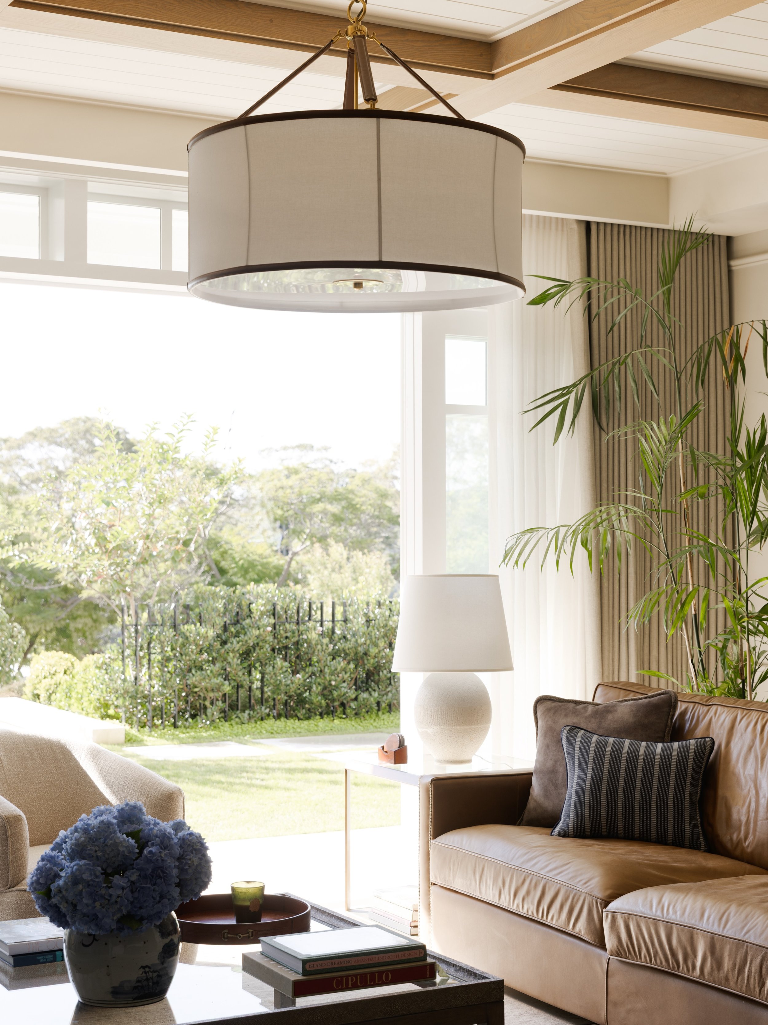 This tailored family room designed as a comfortable space to relax or entertain, is defined by proportion, materiality and a seamless connection to the outdoors. 

Building Design by Alex Stritt
Interior Design @strittdesignandconstruction 
Construct